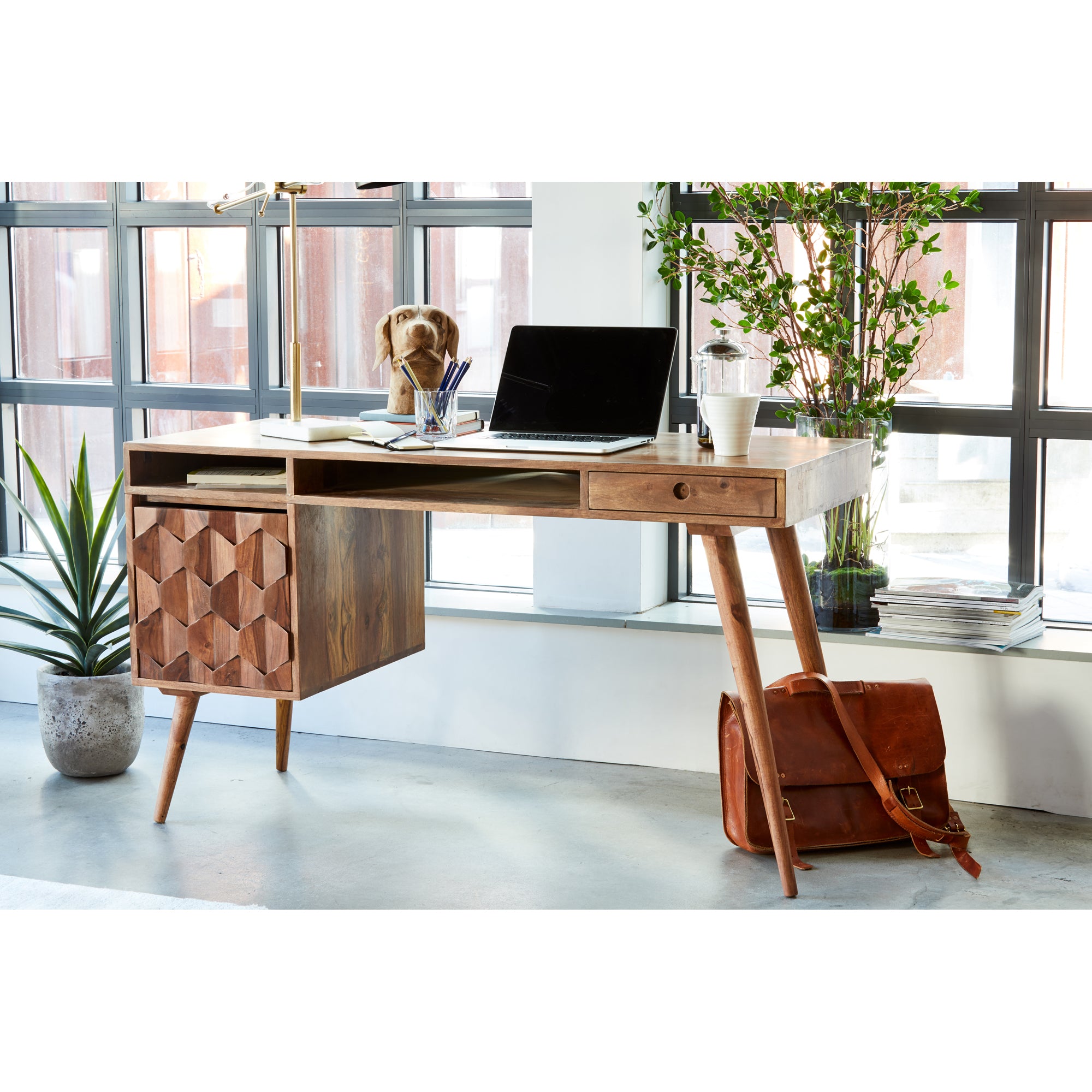 Moes O2 Desk Natural BZ-1024-24-0