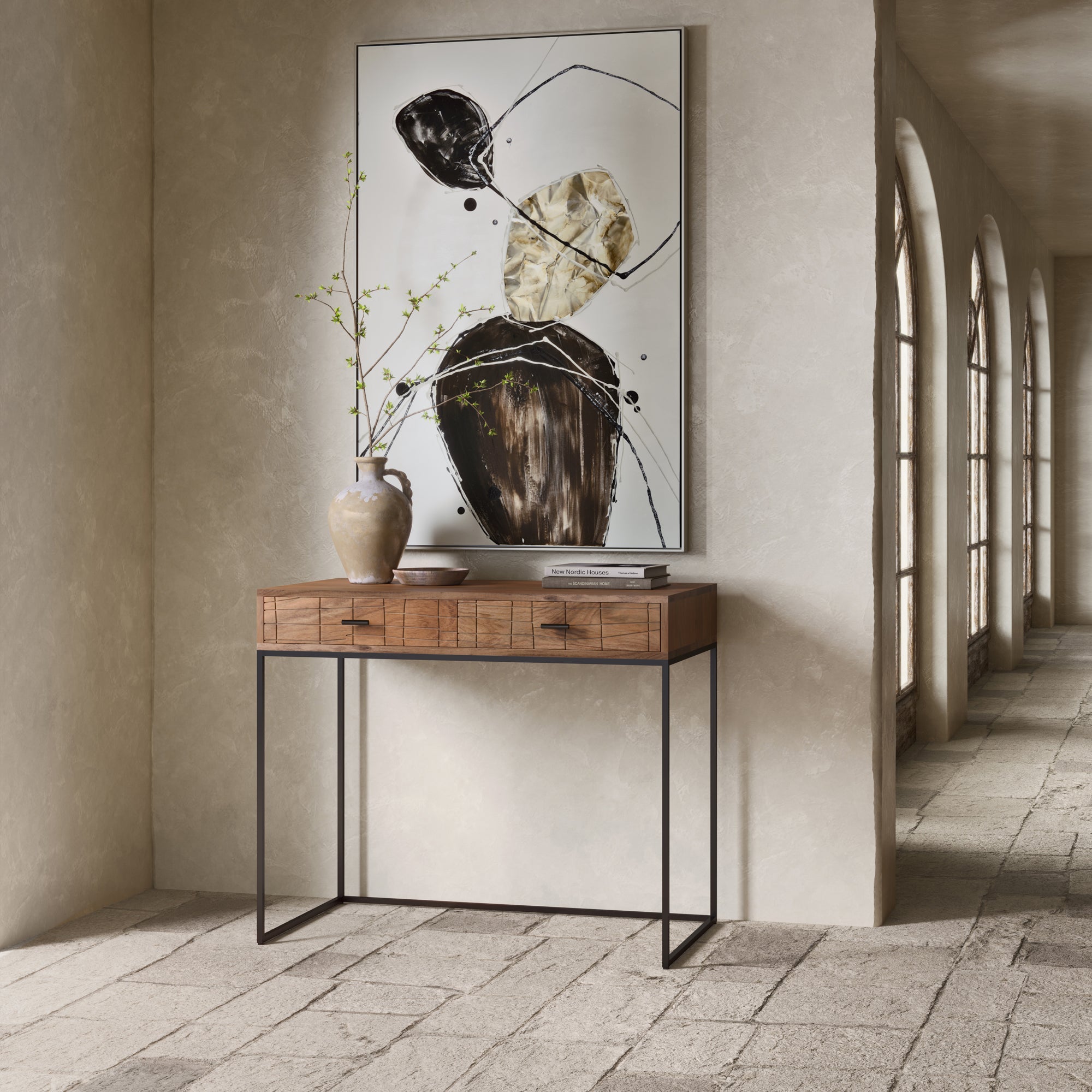 Moes Atelier Desk Natural BZ-1111-24