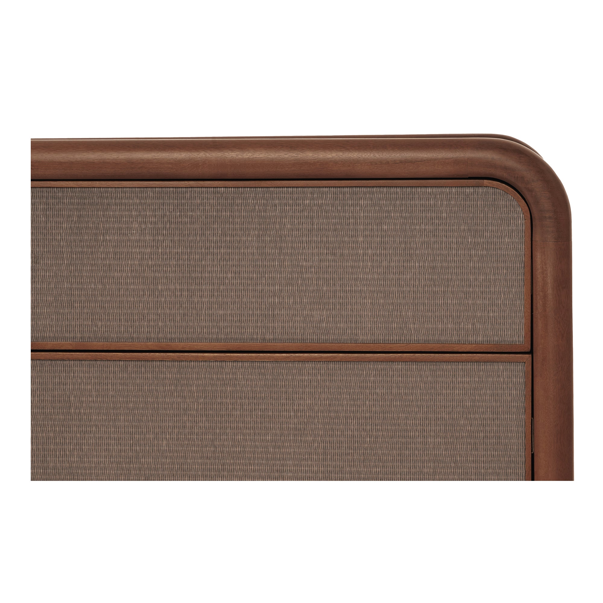 Moes Rye 6 Drawer Dresser Warm Brown BZ-1144-03