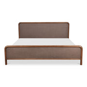 Moes Rye Queen Bed Warm Brown BZ-1145-03-0