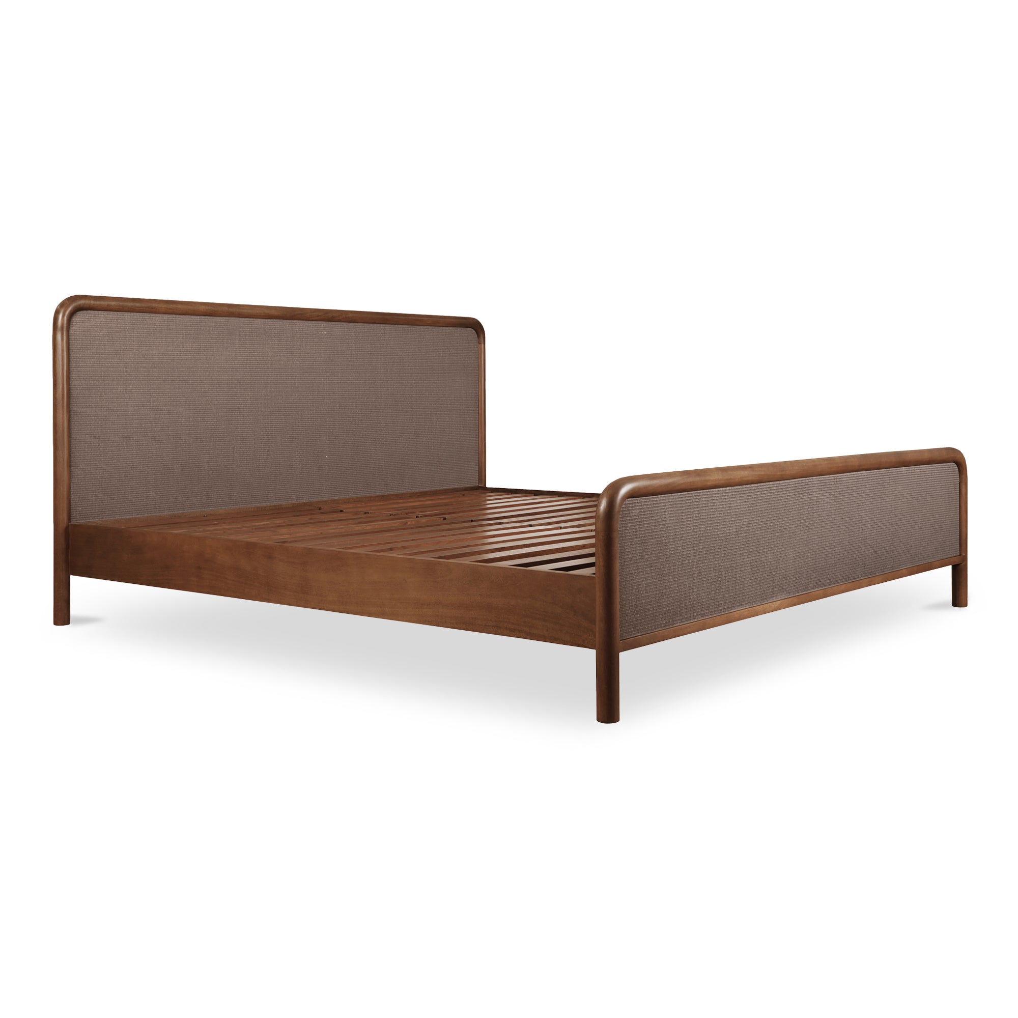 Moes Rye King Bed Warm Brown BZ-1146-03-0
