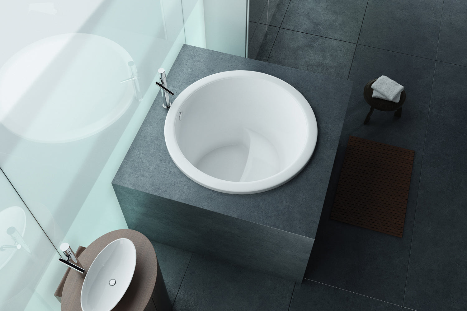 Americh Beverly 4242 - Luxury Series Drop-in Bathtub BV4242L-WH