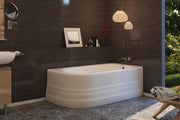 Americh Bow 6632 Tub Only Skirted Bathtub BO6632TL-WH