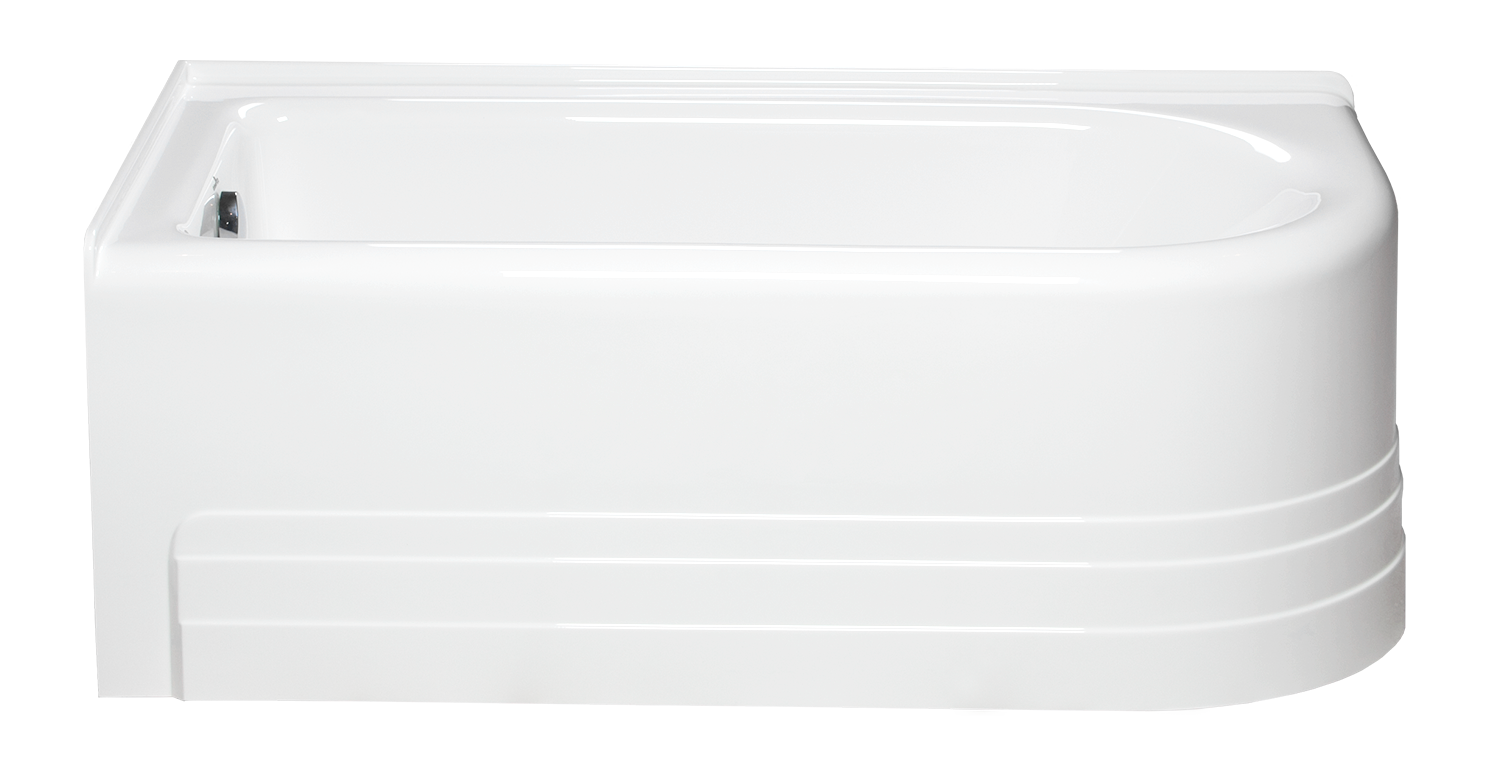 Americh Bow 6632 Tub Only Skirted Bathtub BO6632TL-WH