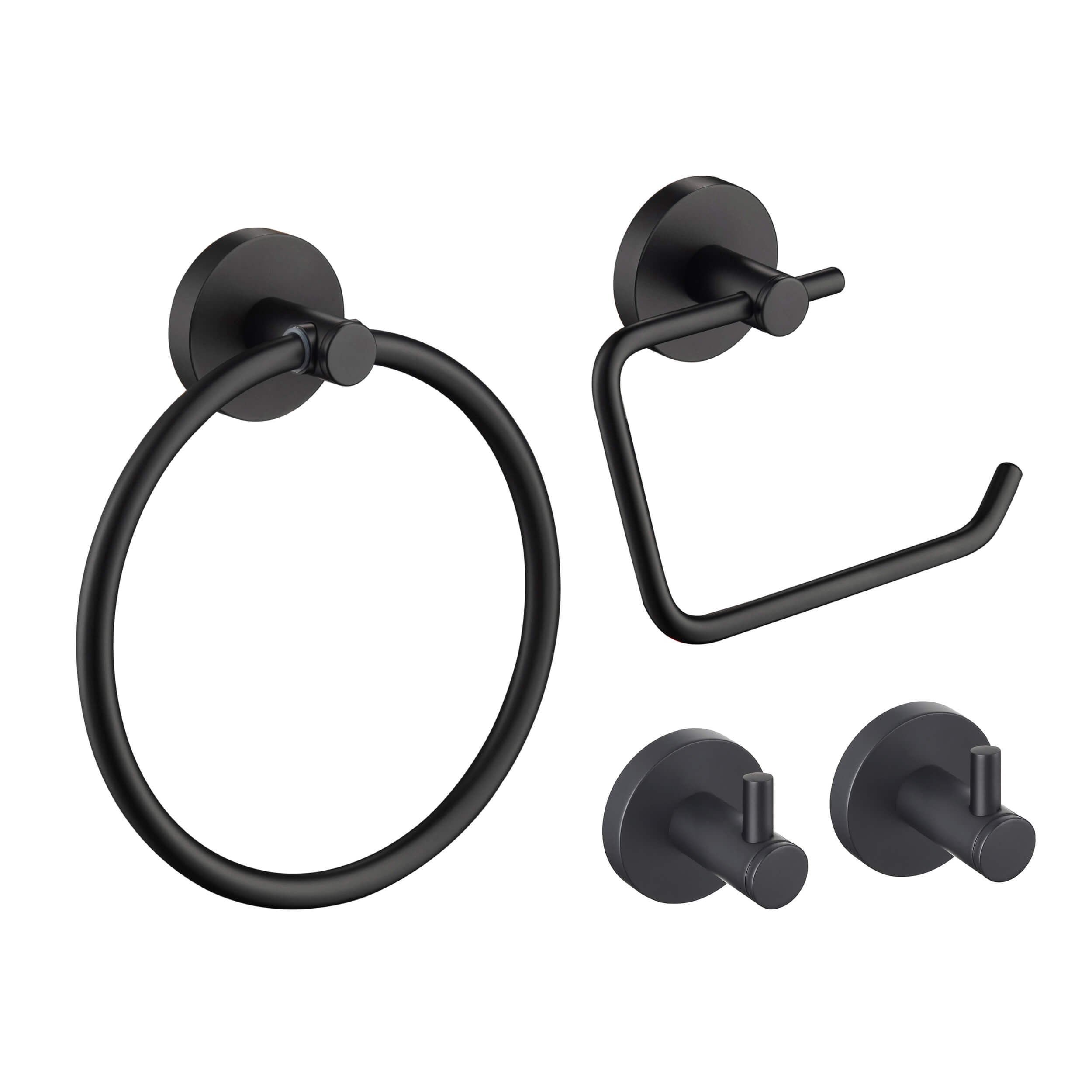 Halo 4-Piece Bathroom Hardware Set 3