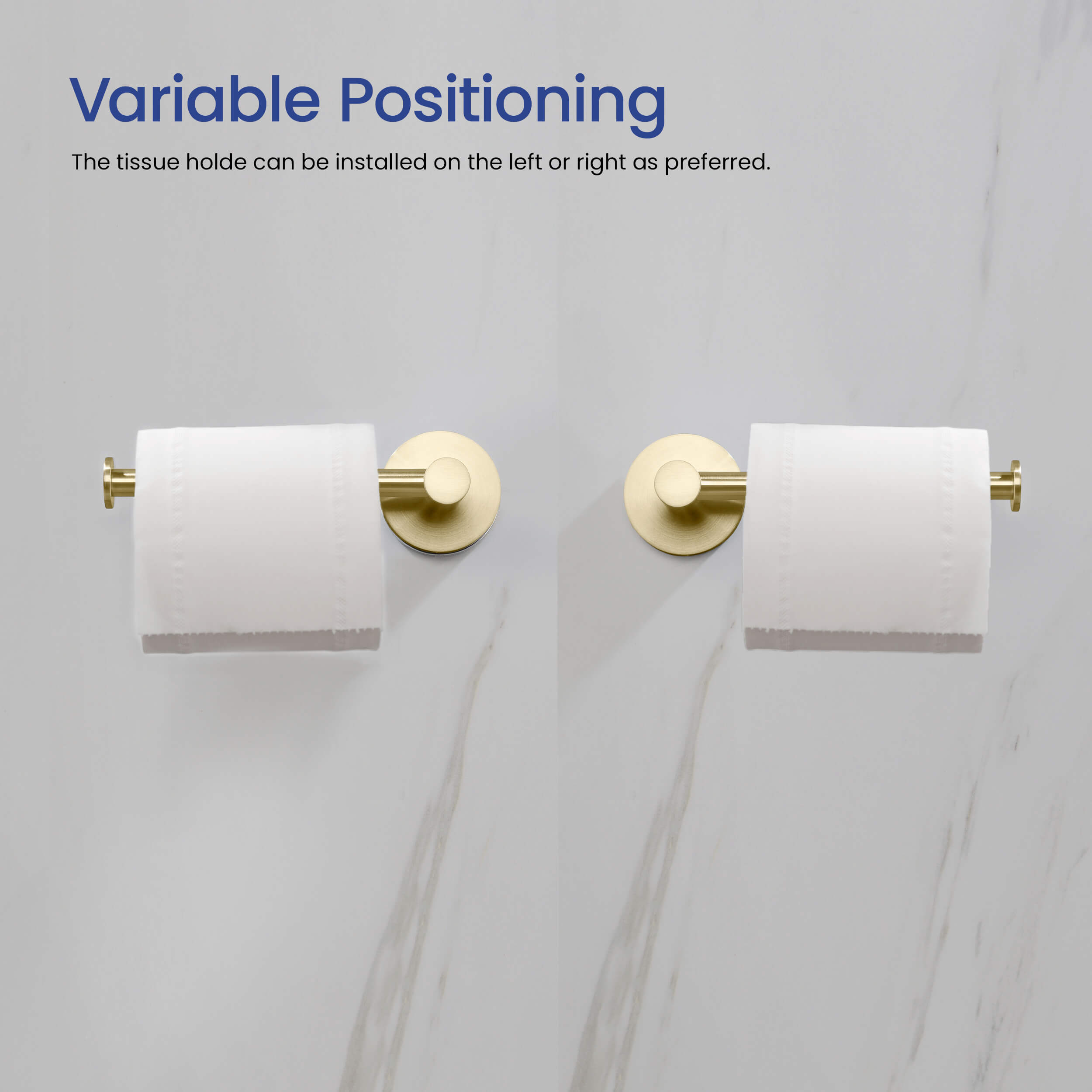 Halo 5 Piece Bathroom Hardware Set 2