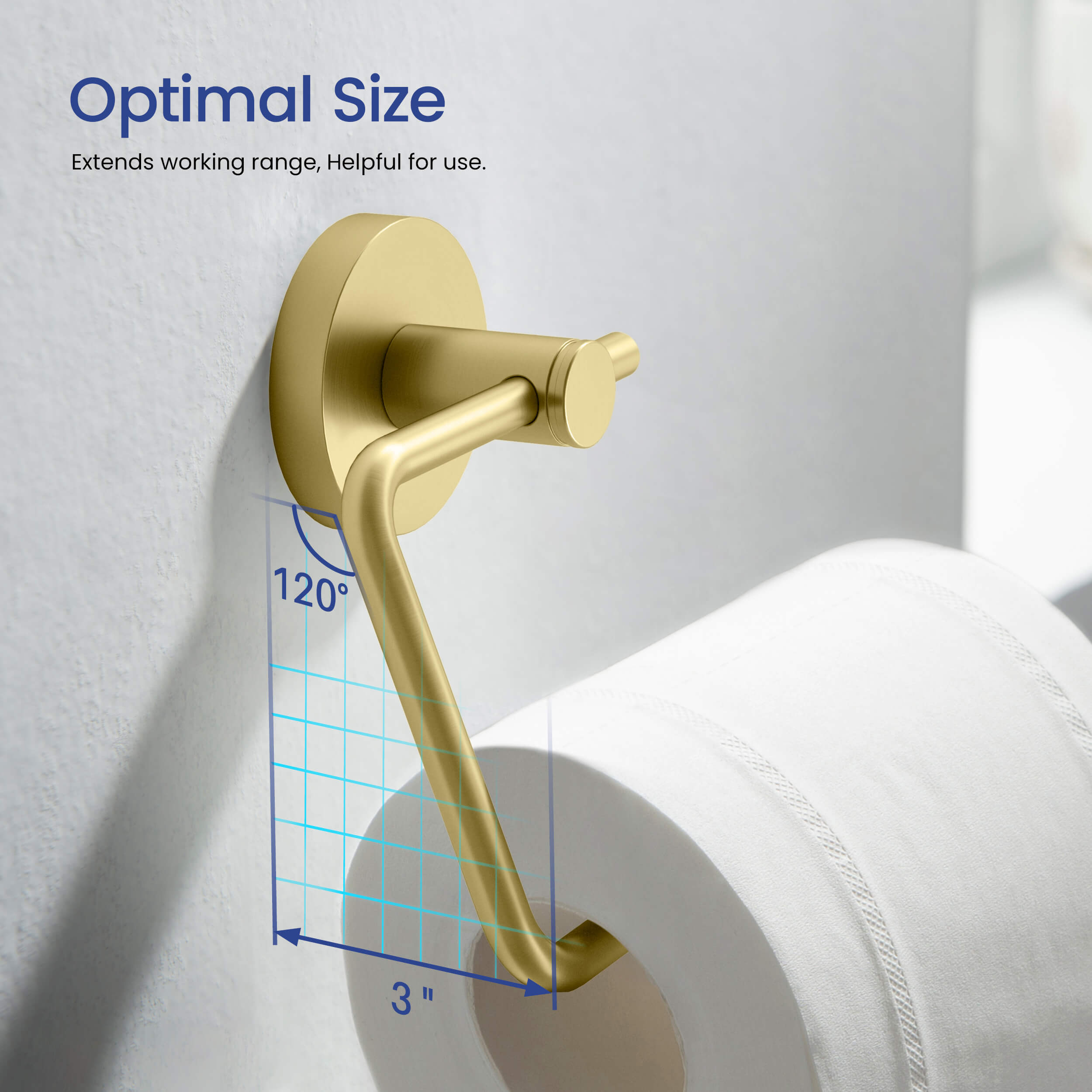 Halo 5 Piece Bathroom Hardware Set 5