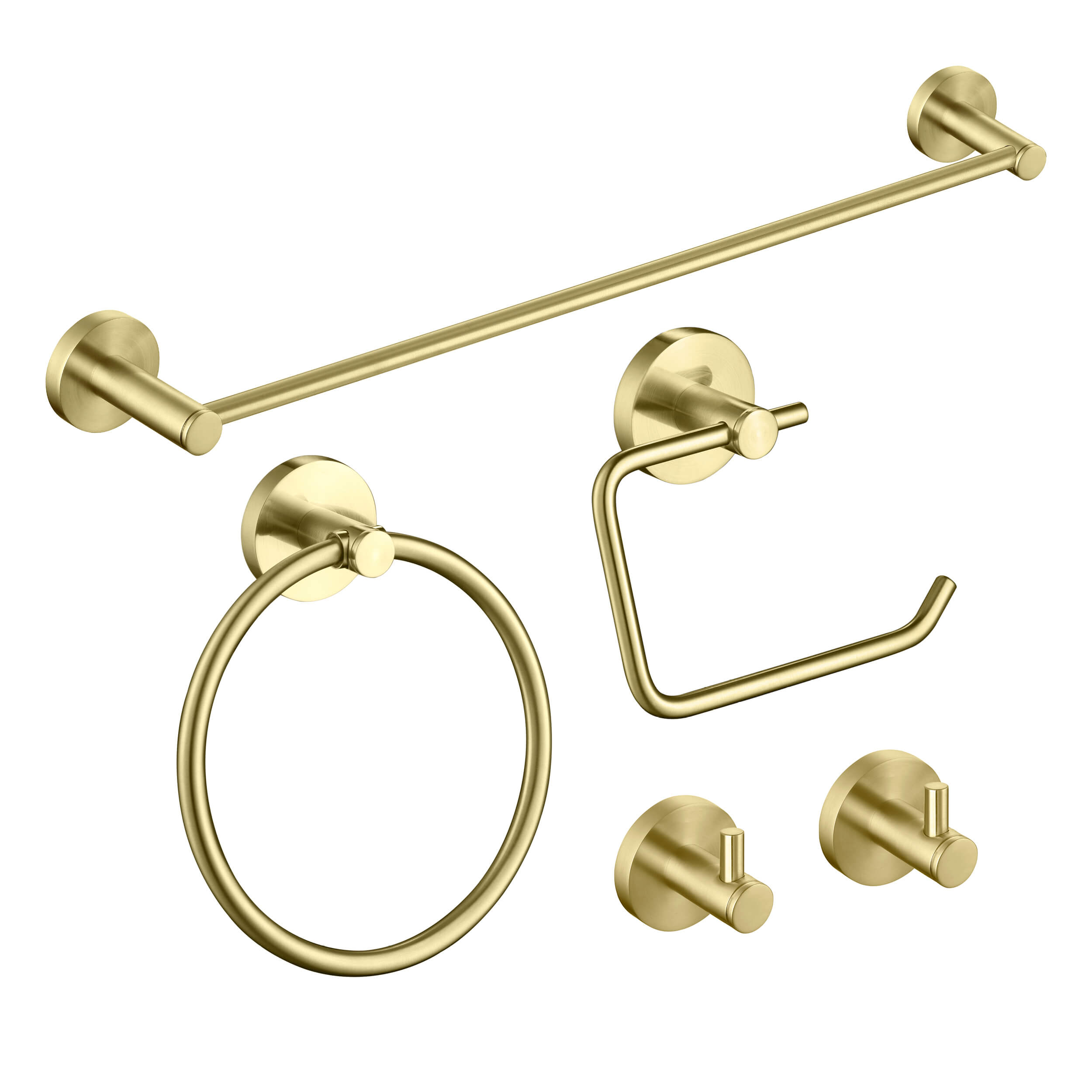 Halo 5 Piece Bathroom Hardware Set 5
