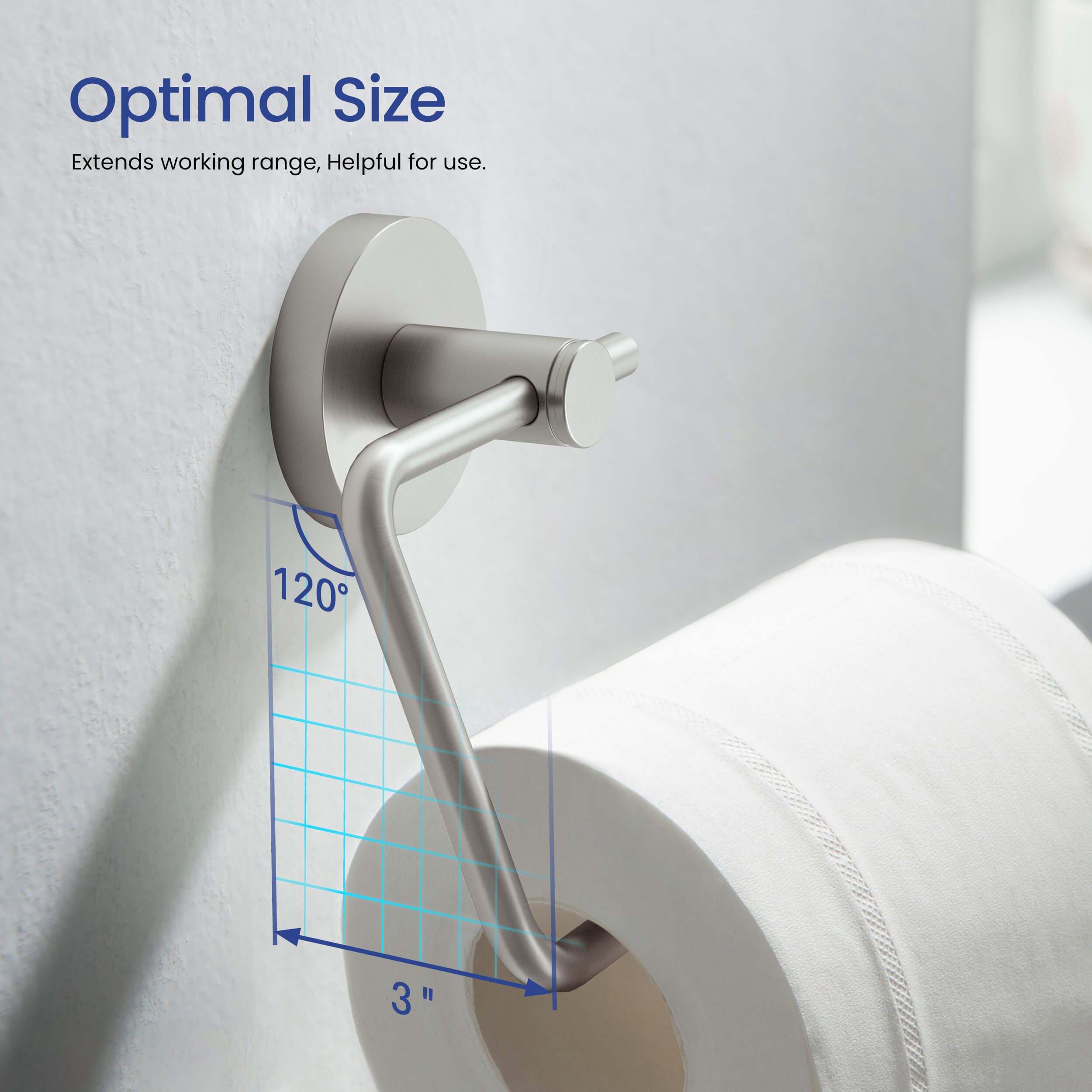 Halo 5 Piece Bathroom Hardware Set 3