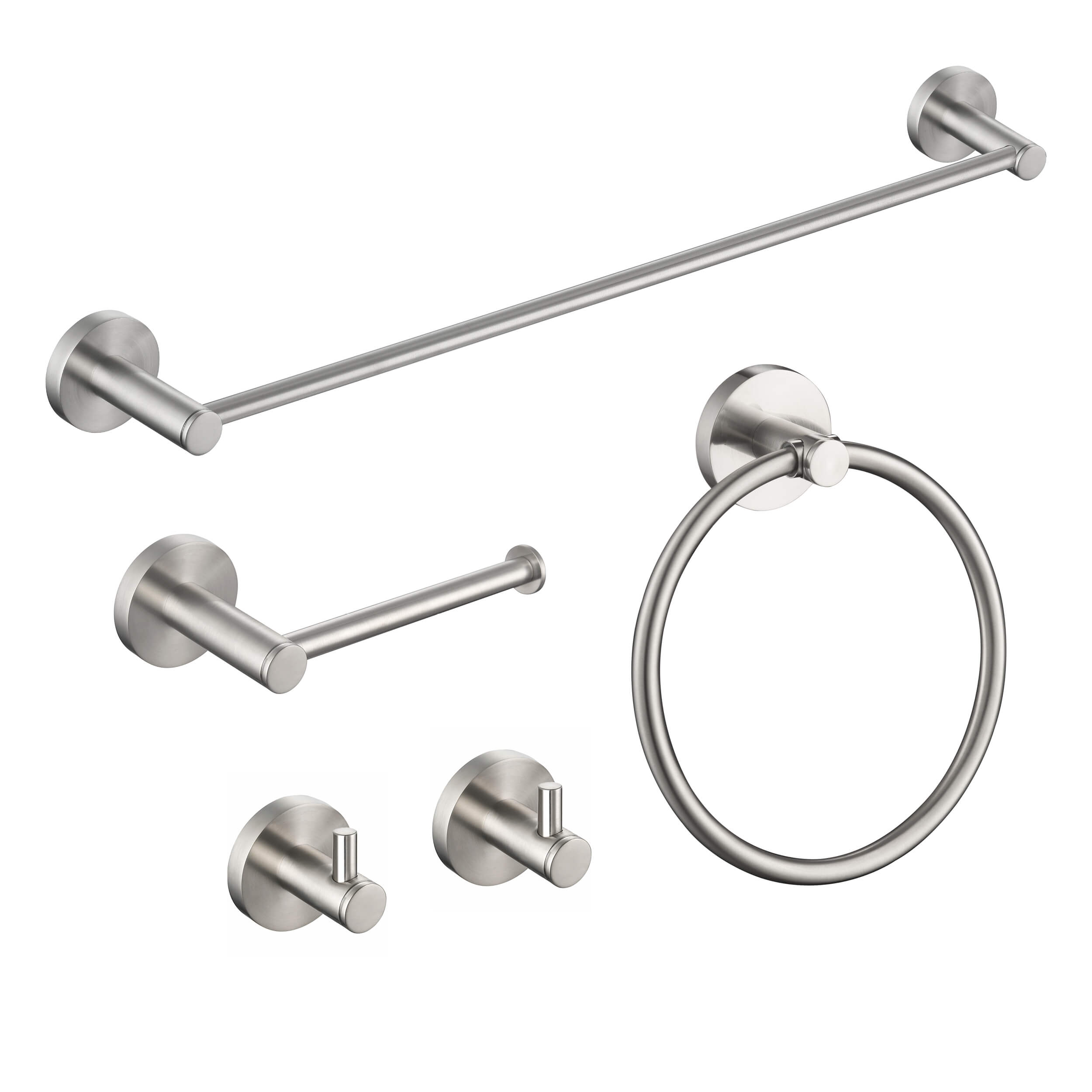 Halo 5 Piece Bathroom Hardware Set 4