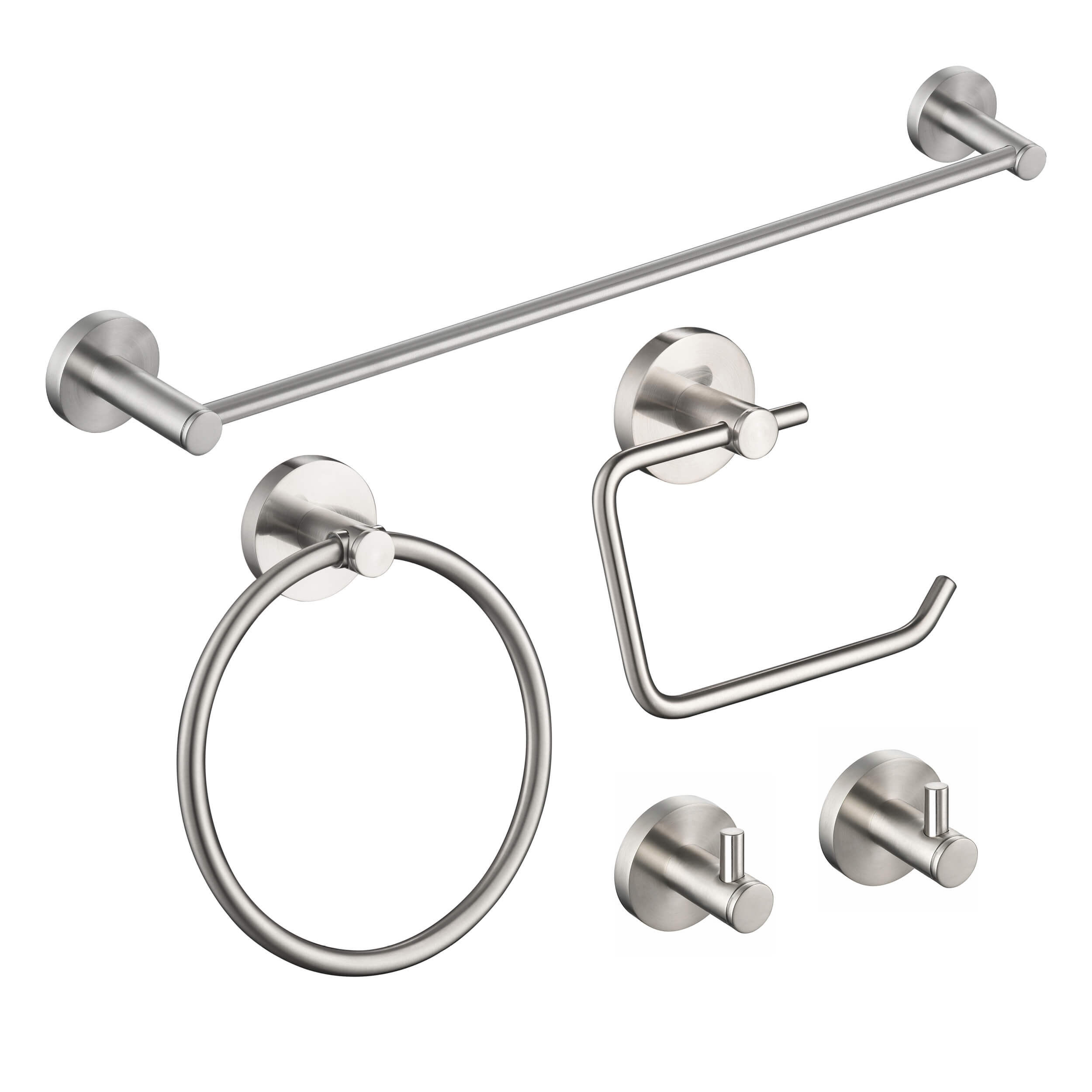 Halo 5 Piece Bathroom Hardware Set 5