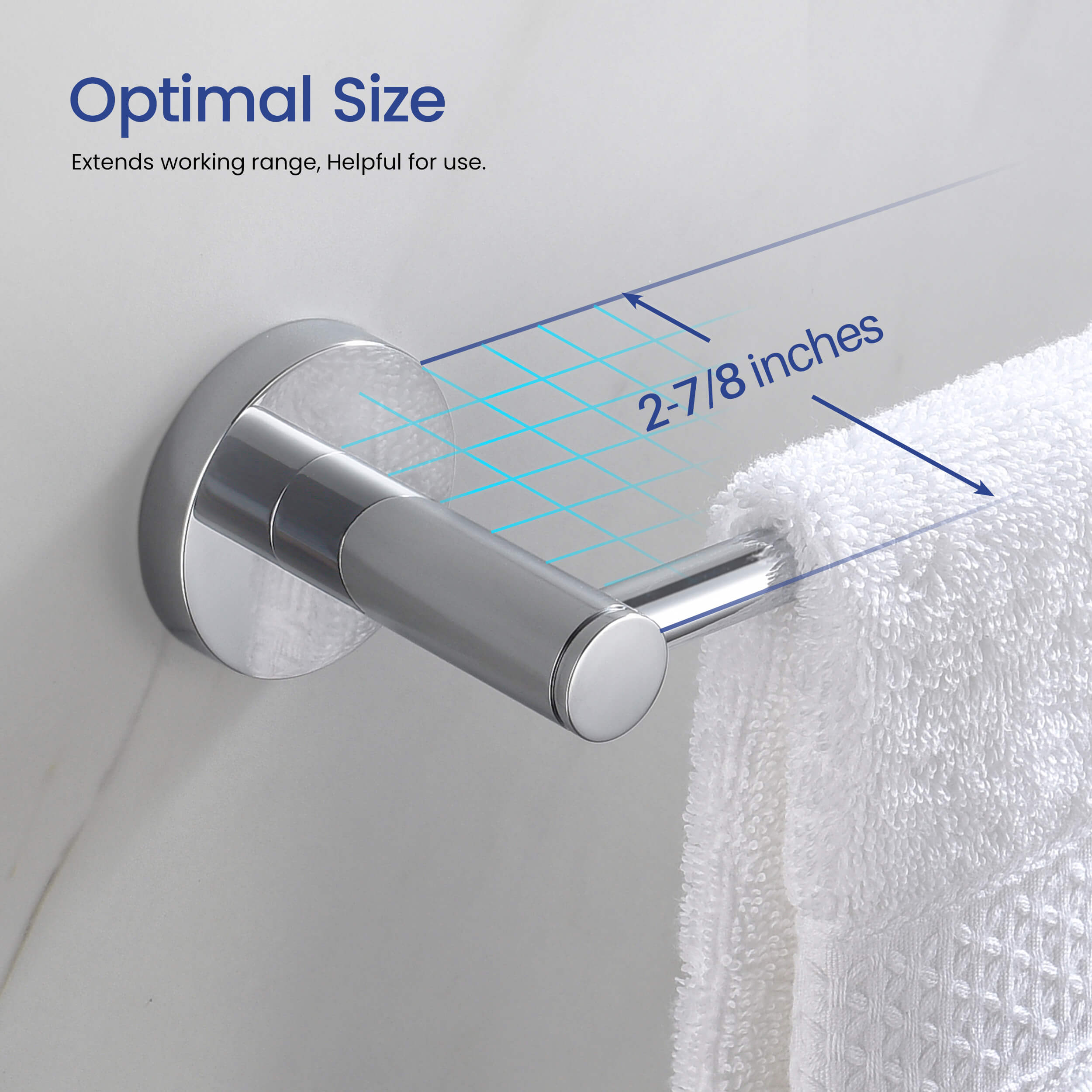 Halo 5 Piece Bathroom Hardware Set 2