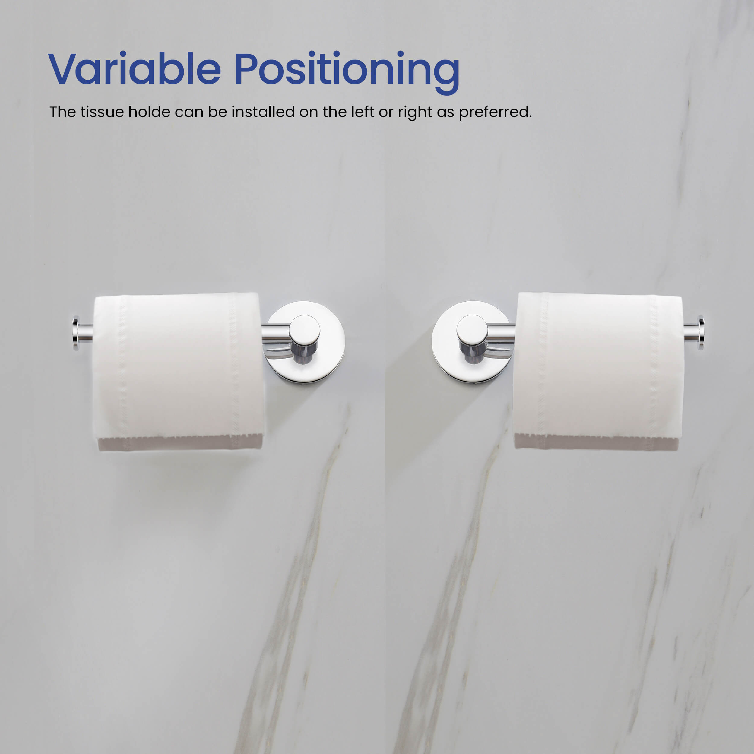 Halo 5 Piece Bathroom Hardware Set 4
