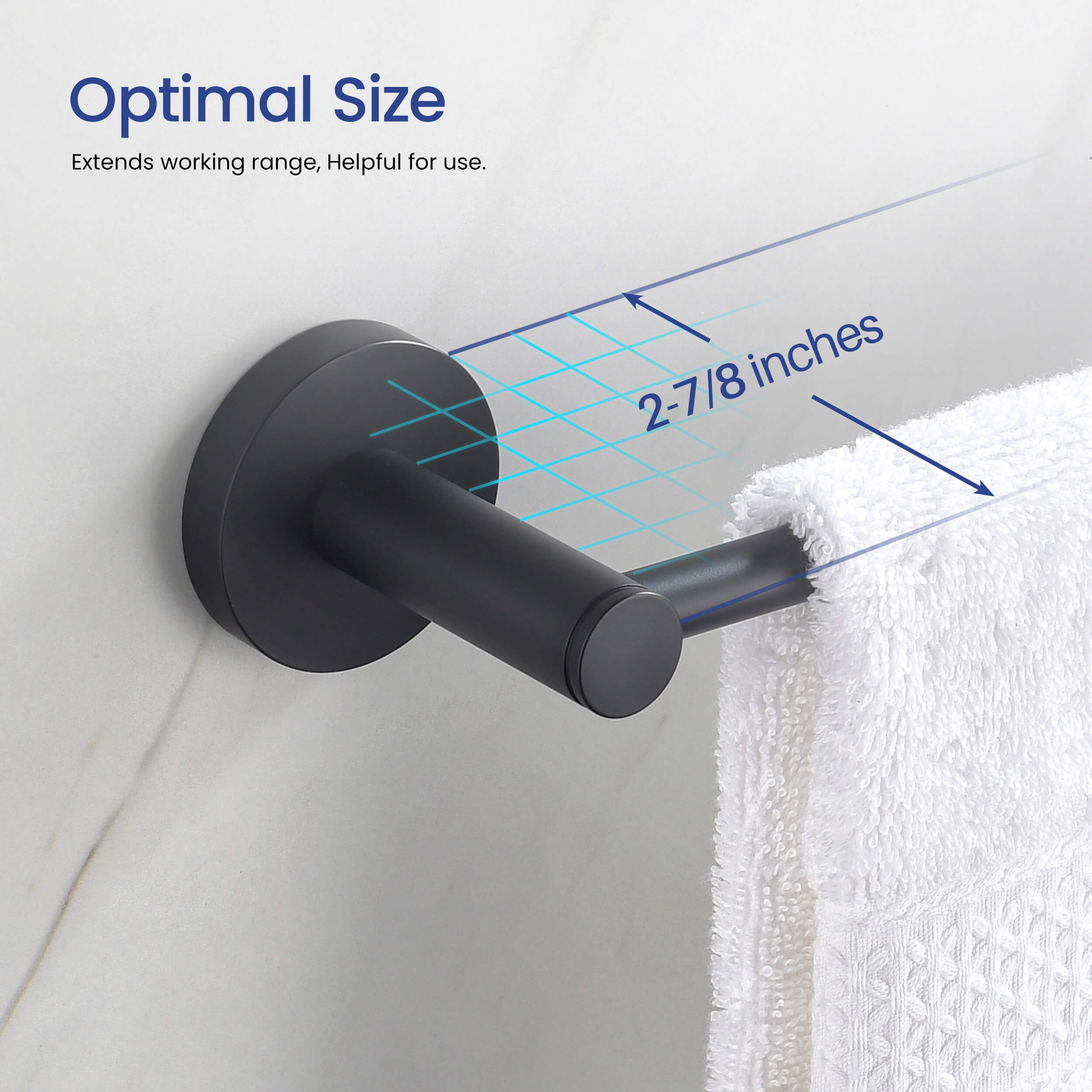 Halo 5 Piece Bathroom Hardware Set 2