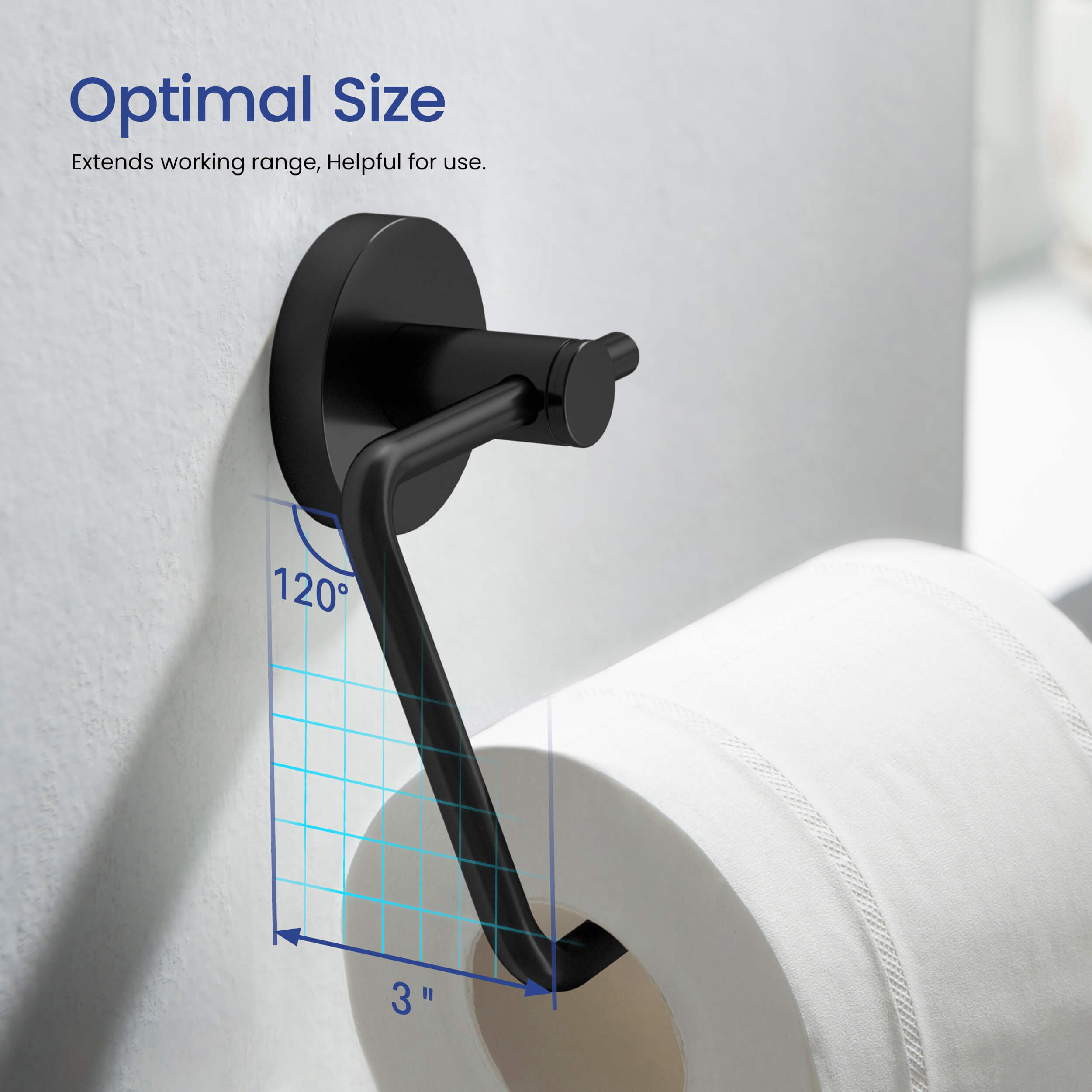 Halo 5 Piece Bathroom Hardware Set 3