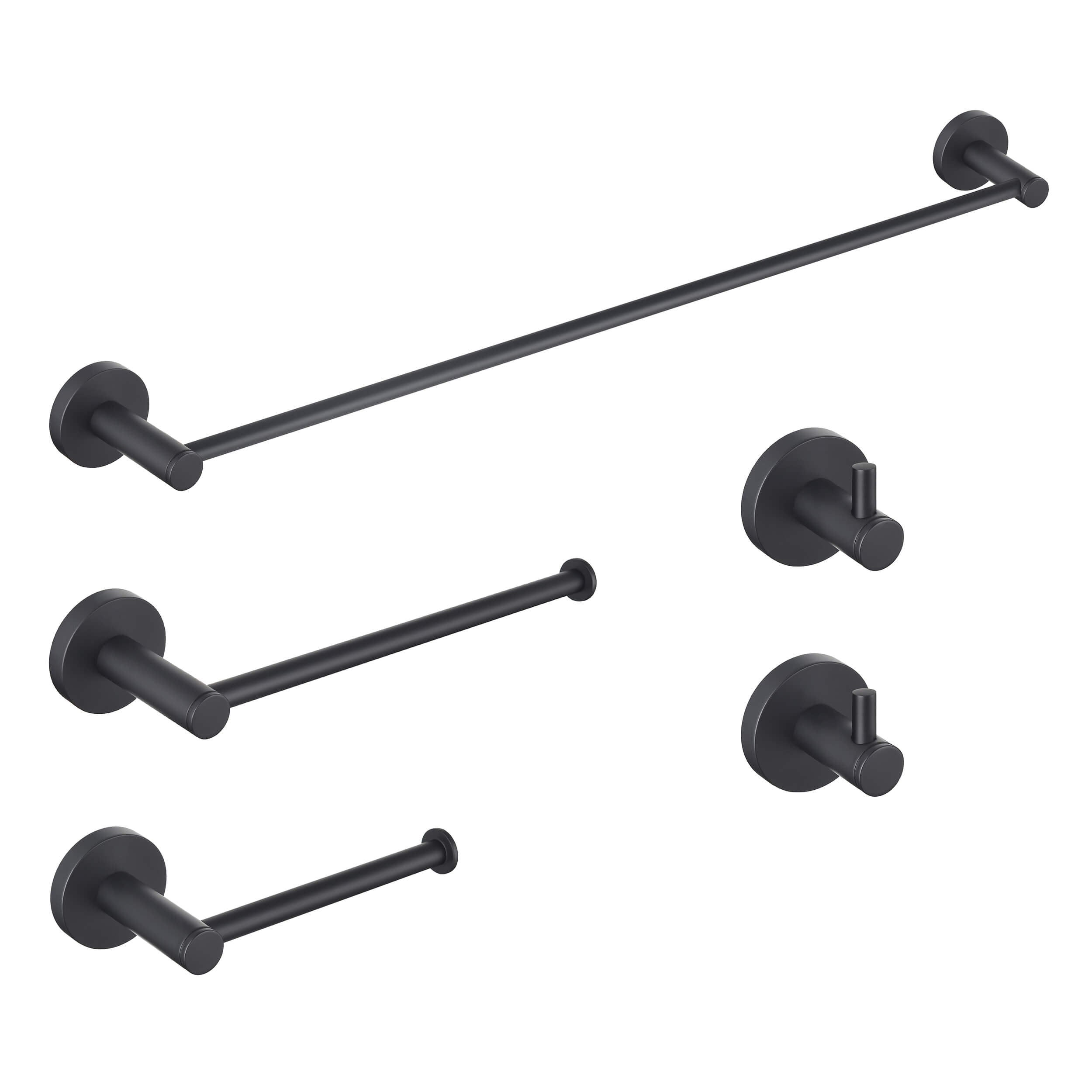 Halo 5 Piece Bathroom Hardware Set 1