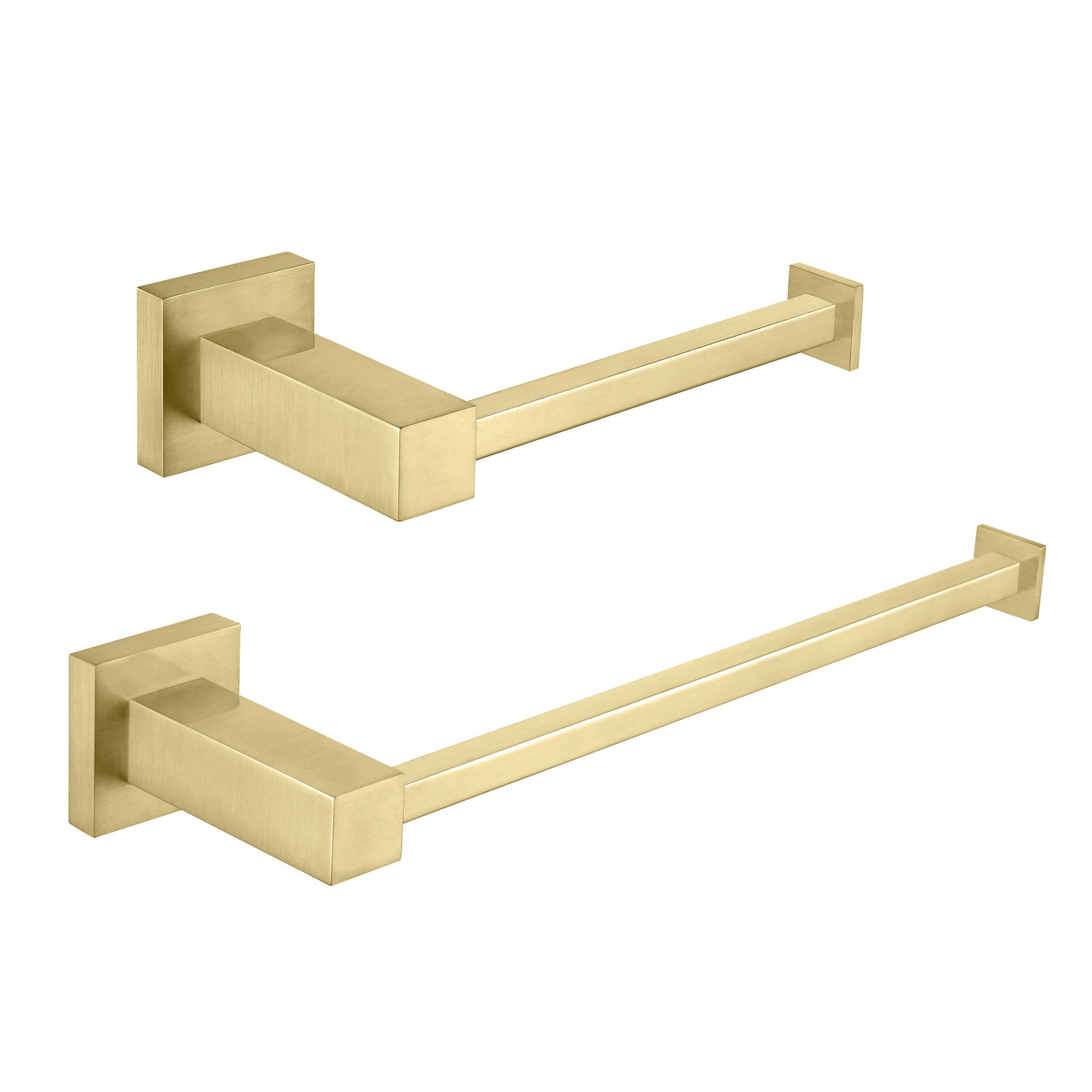 Quadra 2-Piece Bathroom Hardware Set 1
