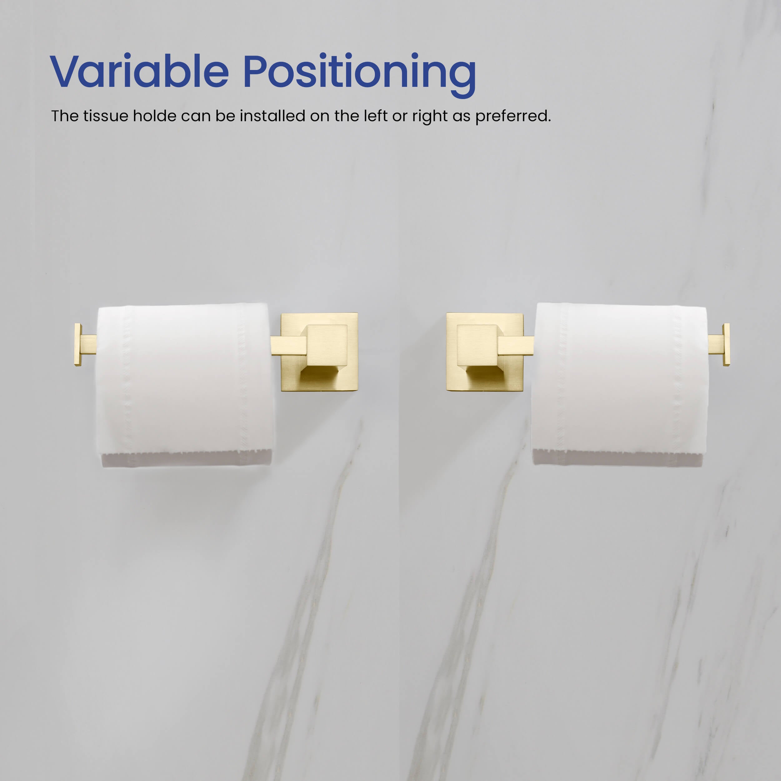 Quadra 2-Piece Bathroom Hardware Set 2