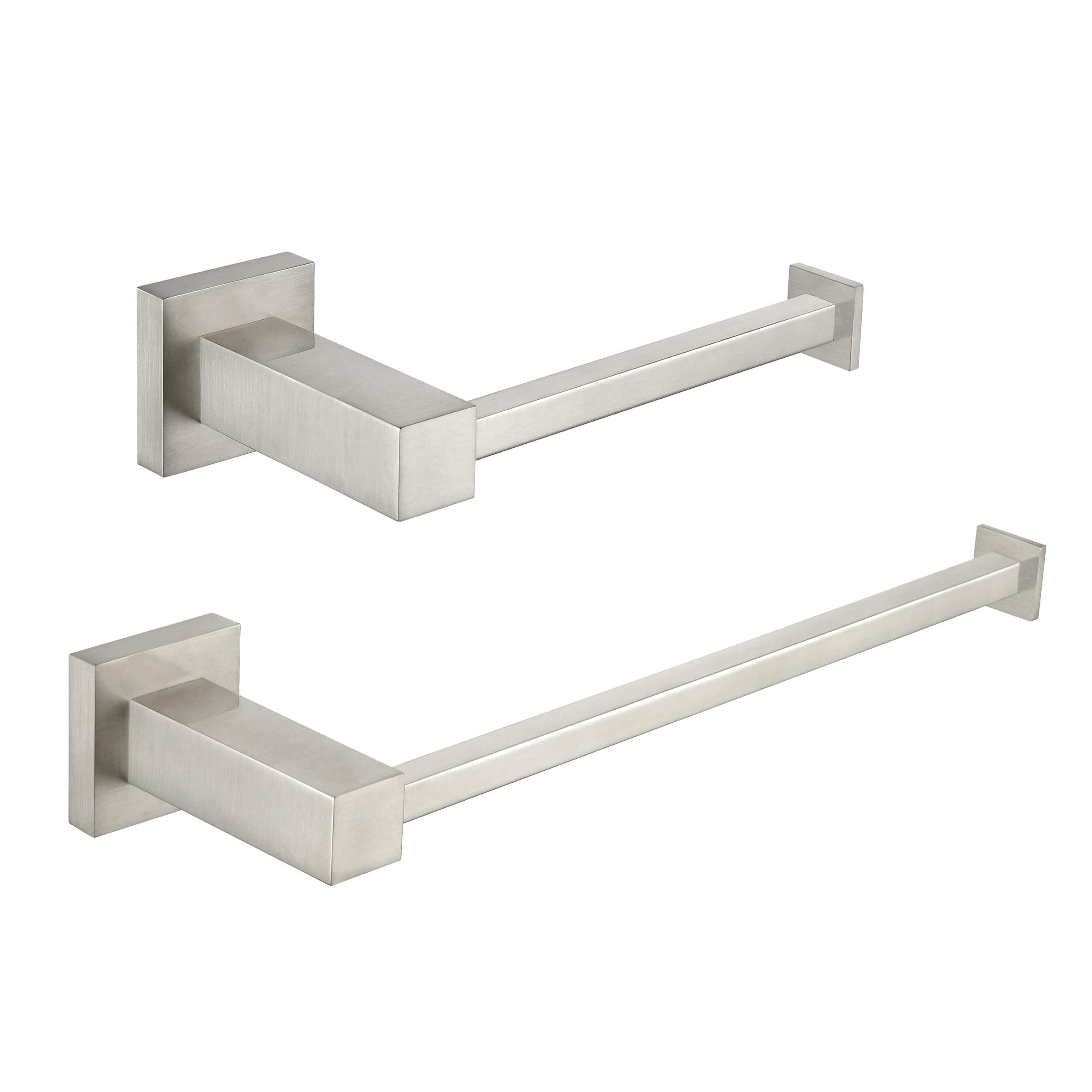 Quadra 2-Piece Bathroom Hardware Set 1