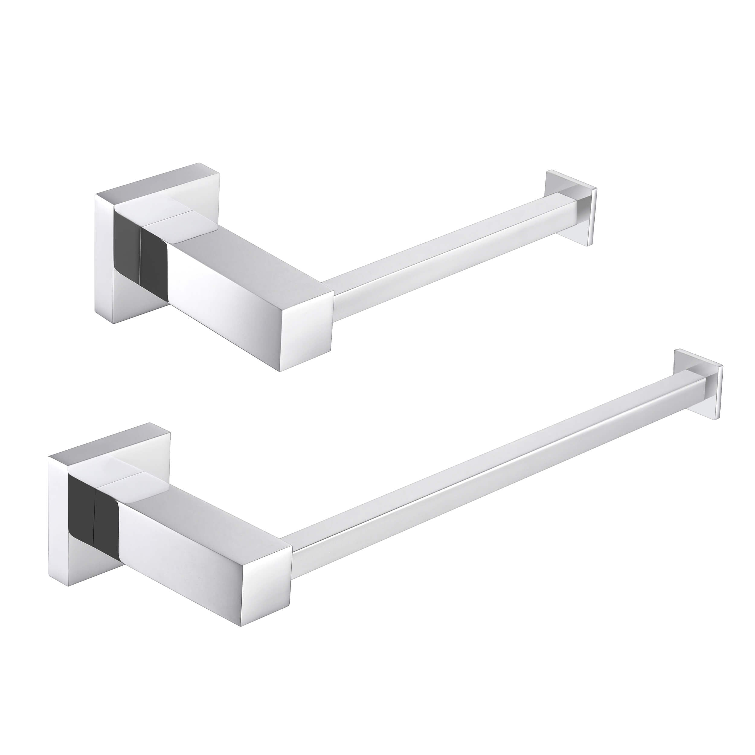 Quadra 2-Piece Bathroom Hardware Set 1