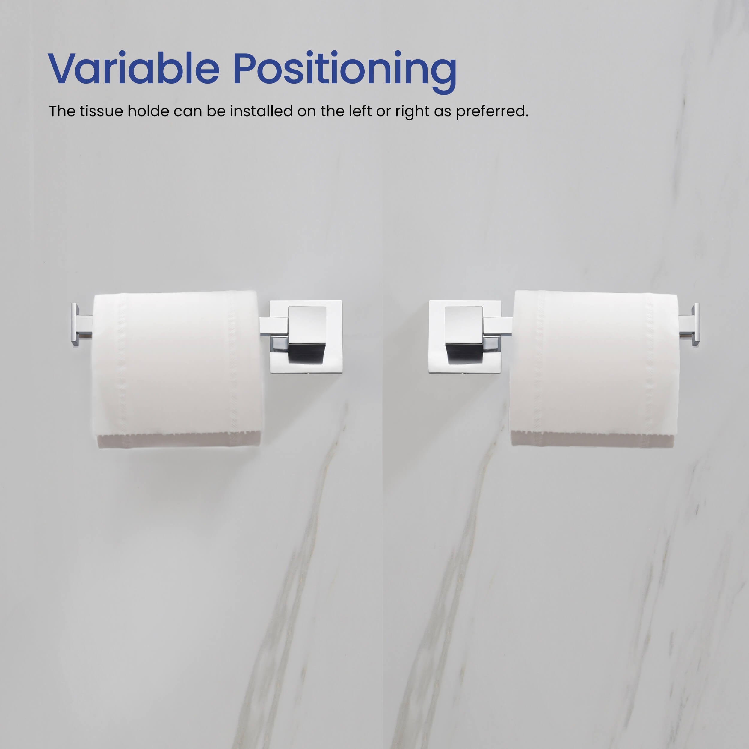 Quadra 2-Piece Bathroom Hardware Set 2