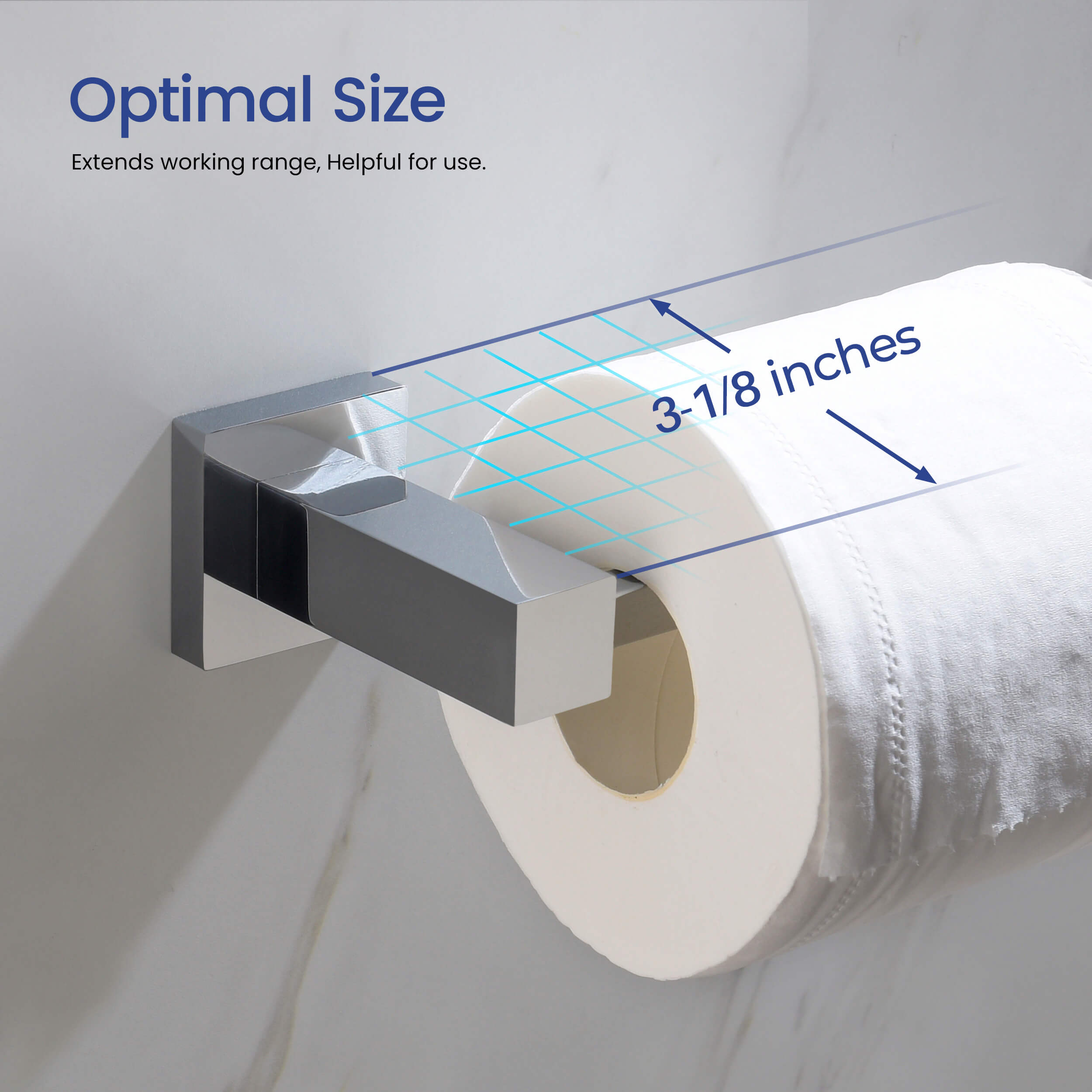 Quadra 2-Piece Bathroom Hardware Set 2