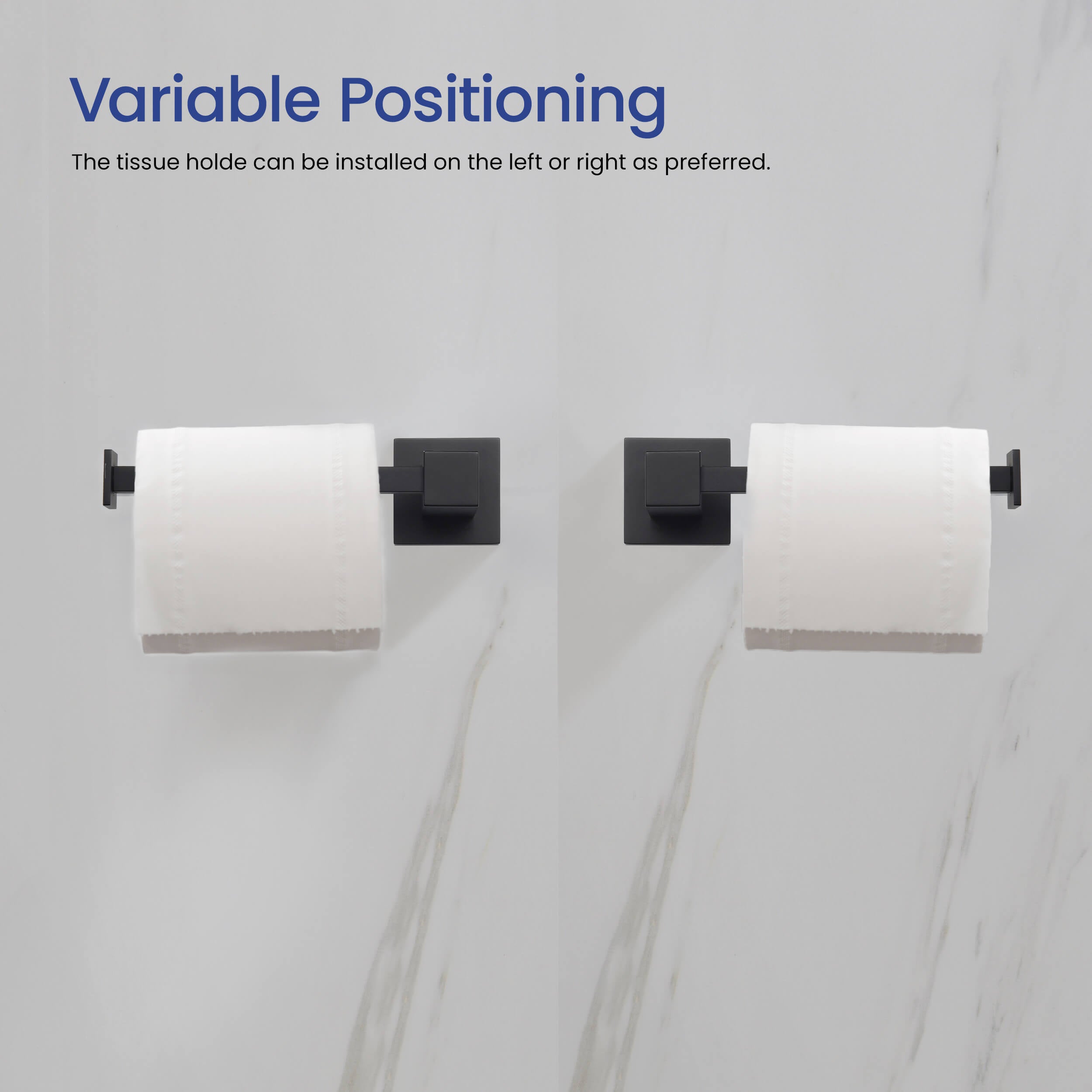 Quadra 2-Piece Bathroom Hardware Set 2