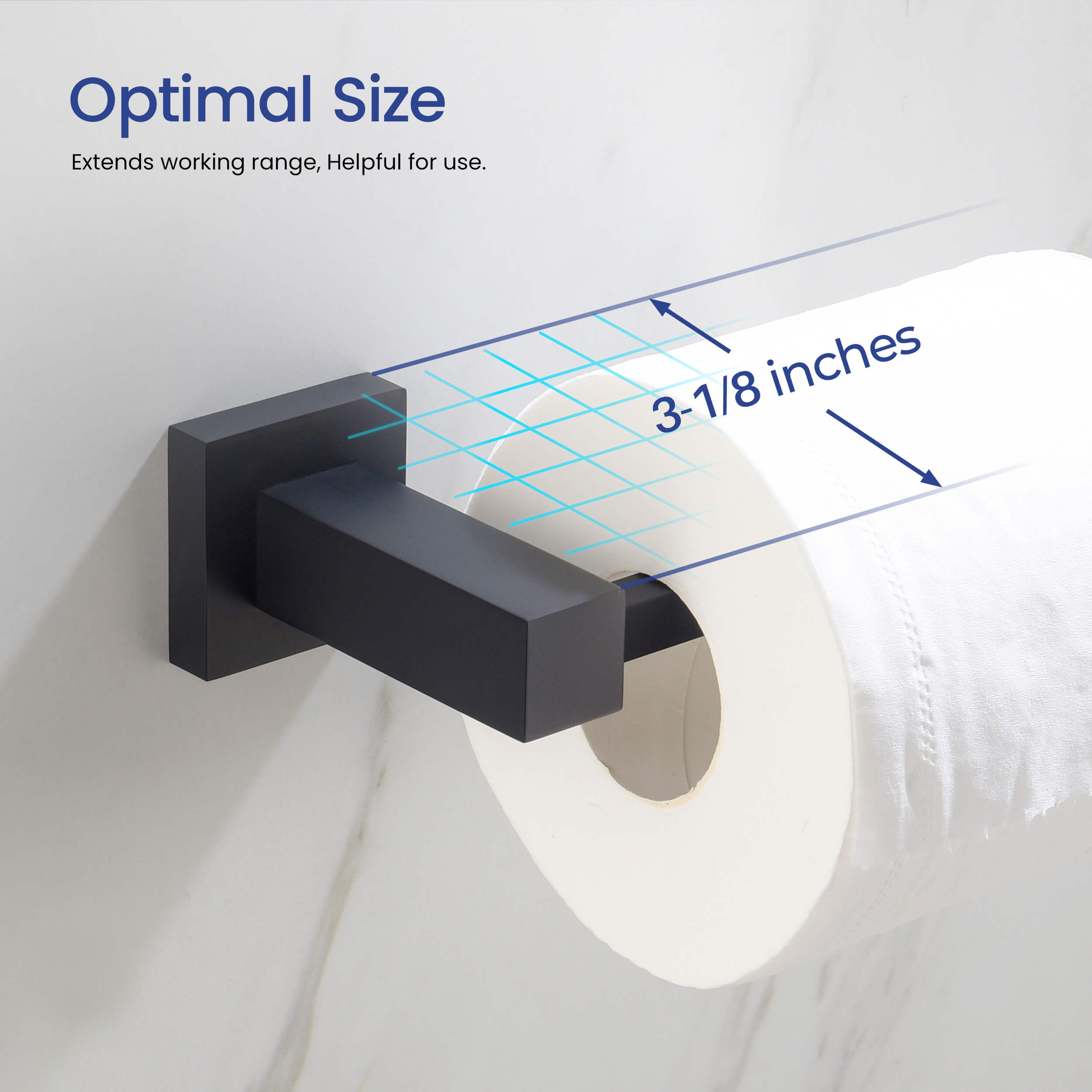 Quadra 2-Piece Bathroom Hardware Set 2
