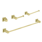 Quadra 4 Piece Bathroom Hardware Set