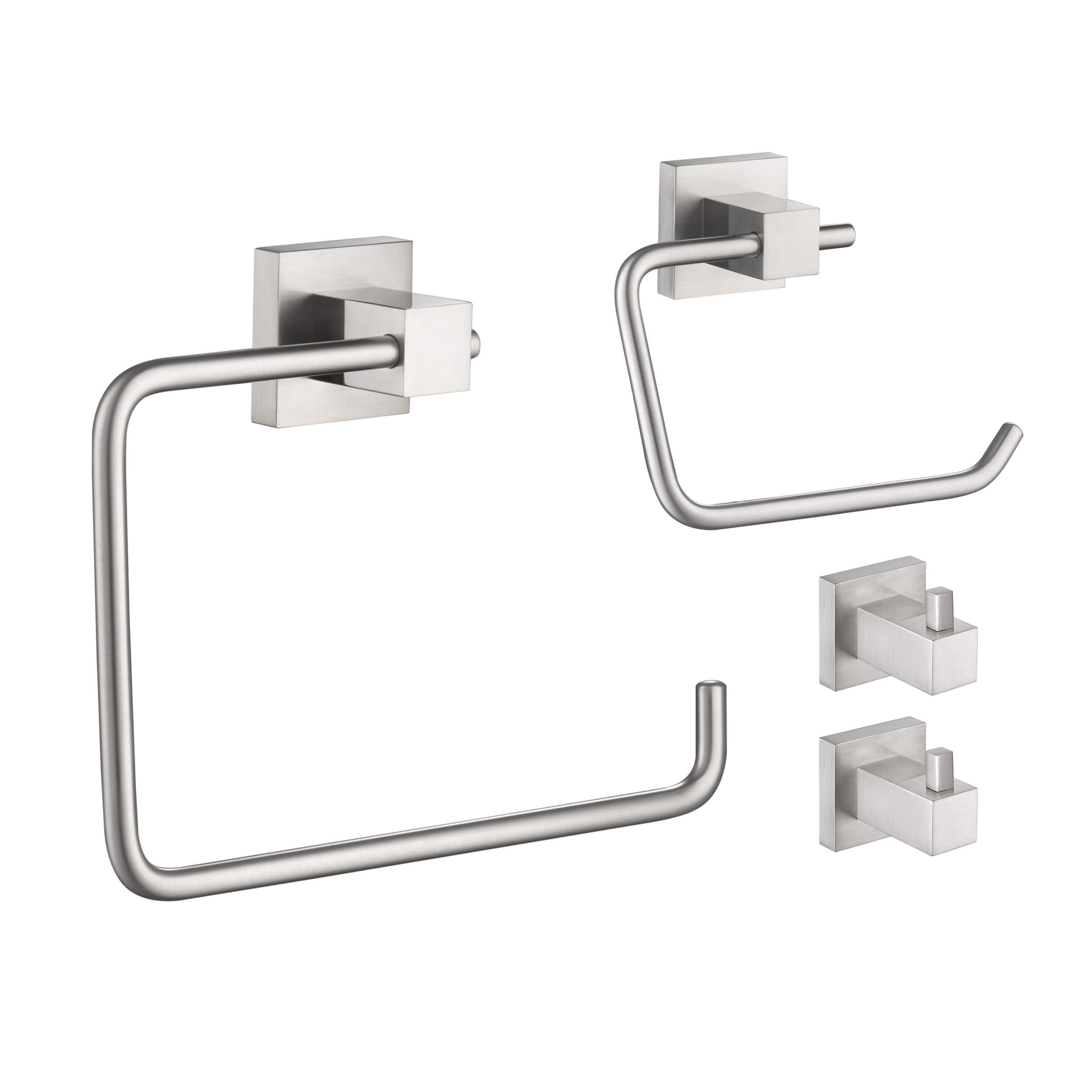 Quadra 4-Piece Bathroom Hardware Set 2