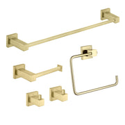 Quadra 5-Piece Bathroom Hardware Set - C-CBA15-5-1
