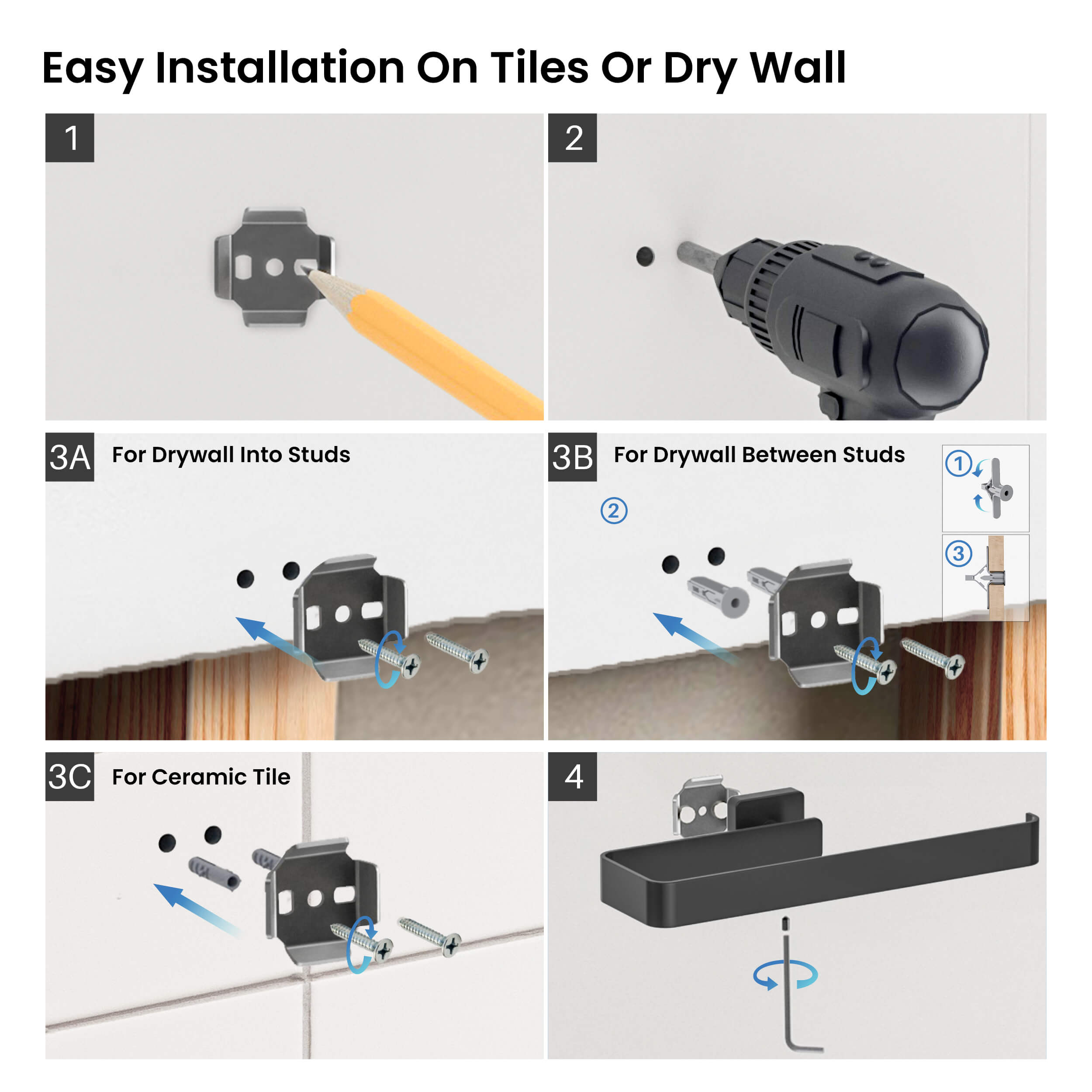 Fusion 2 Piece Bathroom Hardware Set