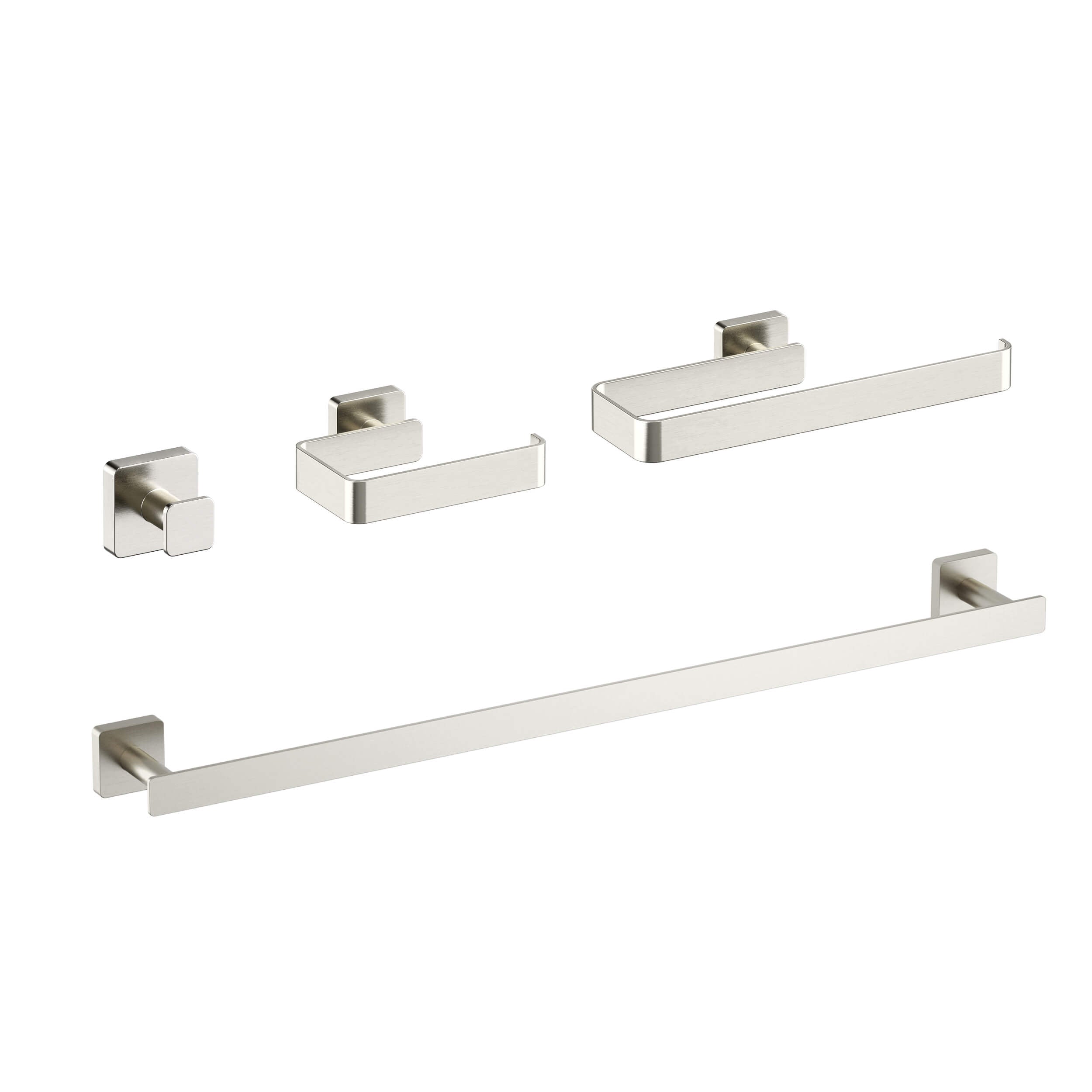 Fusion 4-Piece Bathroom Hardware Set – C-CBA16-4