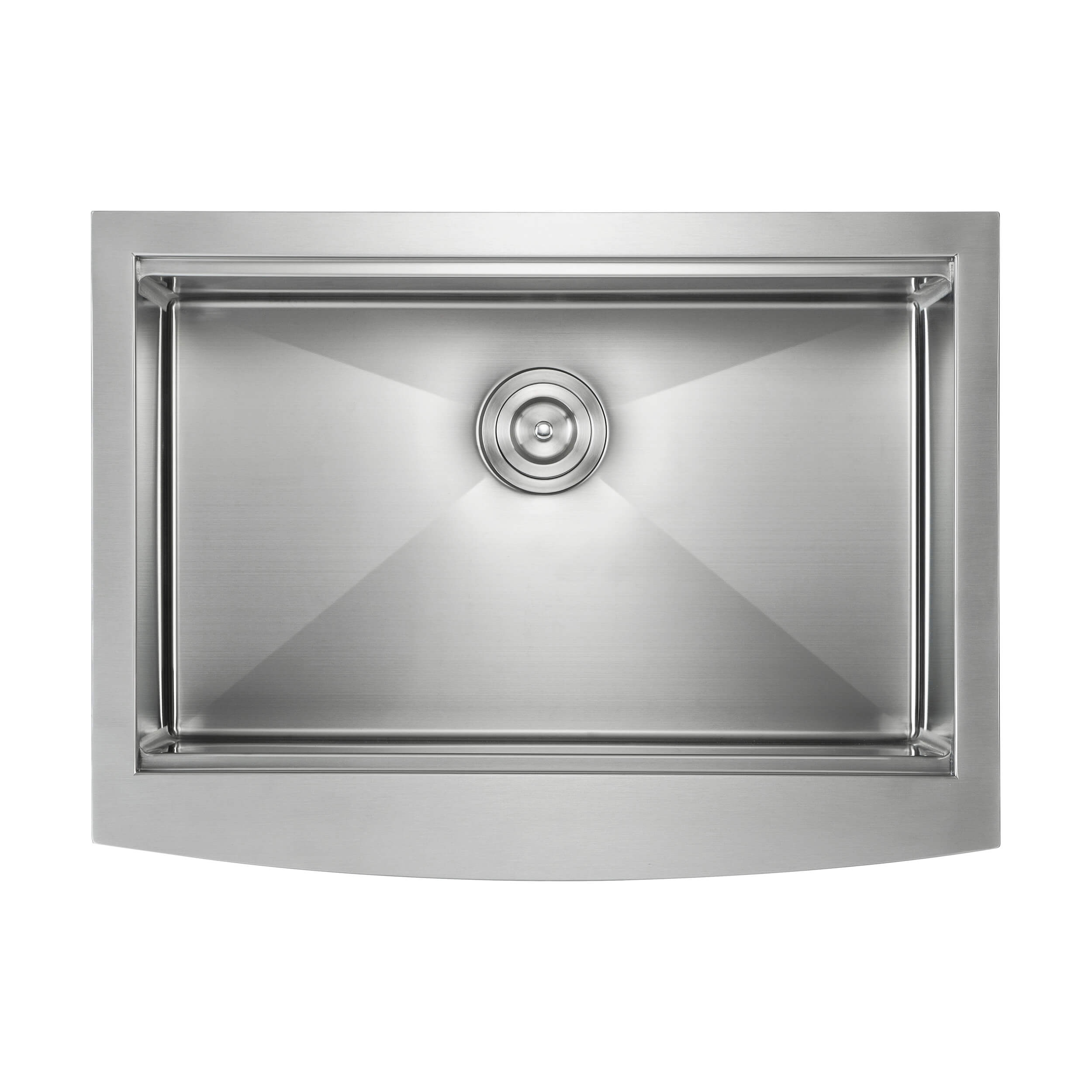 30" Farmhouse Apron Single Bowl Stainless Steel Workstation Kitchen Sink