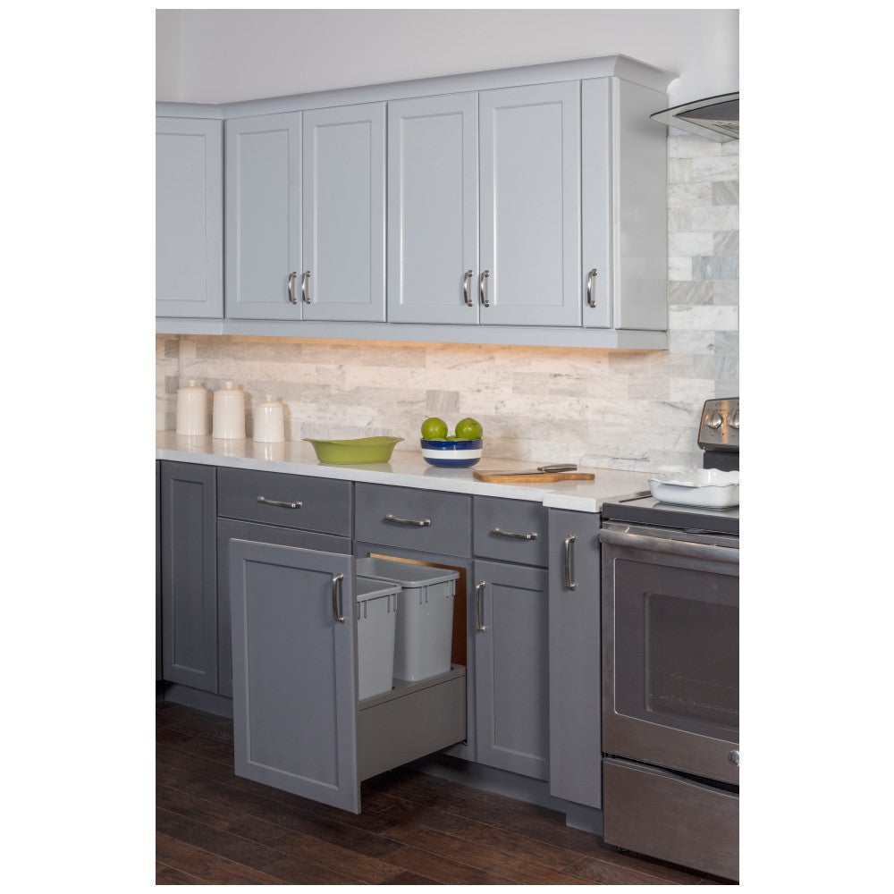 Hardware Resources Metal Drawer Box Soft-close Trashcan Pullout