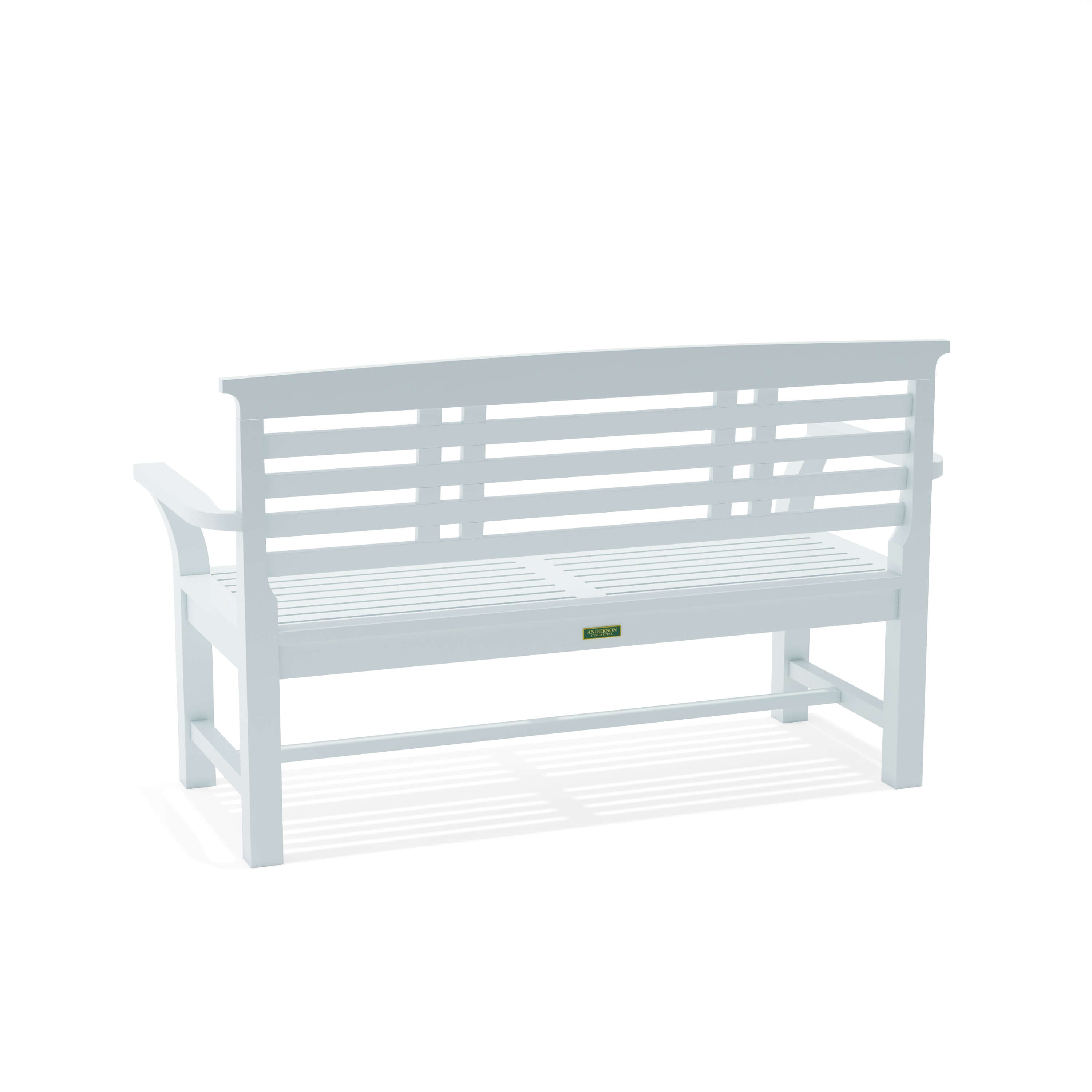Sakura 2-Seater Bench In White