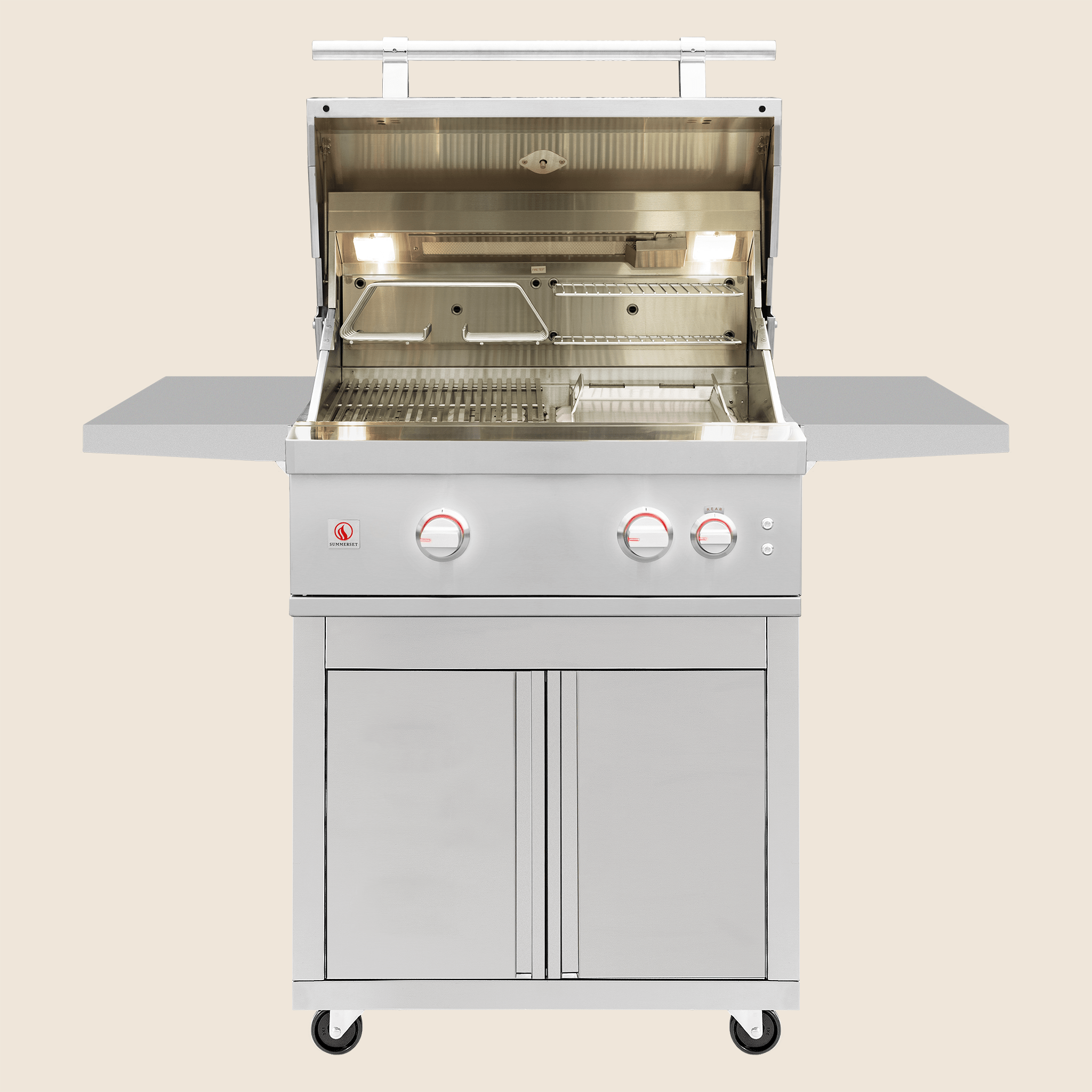Summerset Deluxe Cart for 30" Quest Grill, CART-QST30-DC