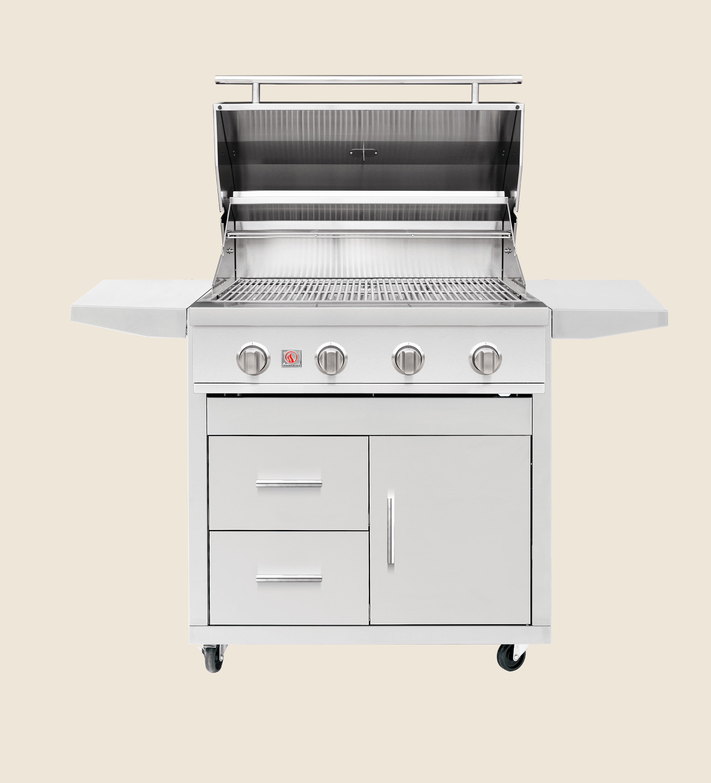 Summerset Deluxe Cart for 32" Sizzler / Sizzler Pro Grill, CART-SZR32-DC