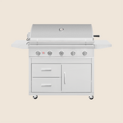 Summerset Deluxe Cart for 40" Sizzler / Sizzler Pro Grill, CART-SZR40-DC