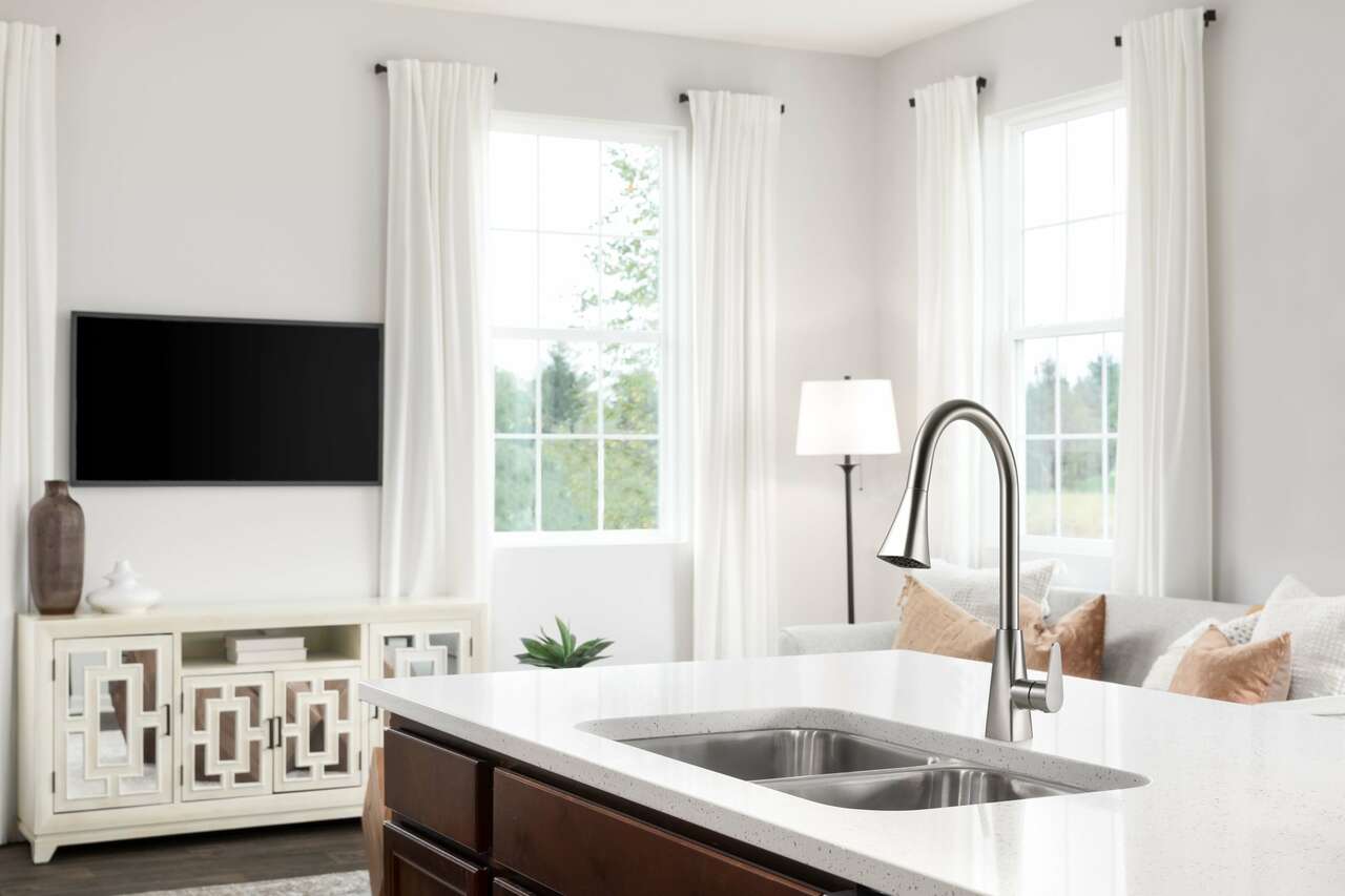 Houzer Catori Series Single Handle Pull-Out Kitchen Faucet