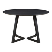 Moes Godenza Round Dining Table Black CB-1003-02-0