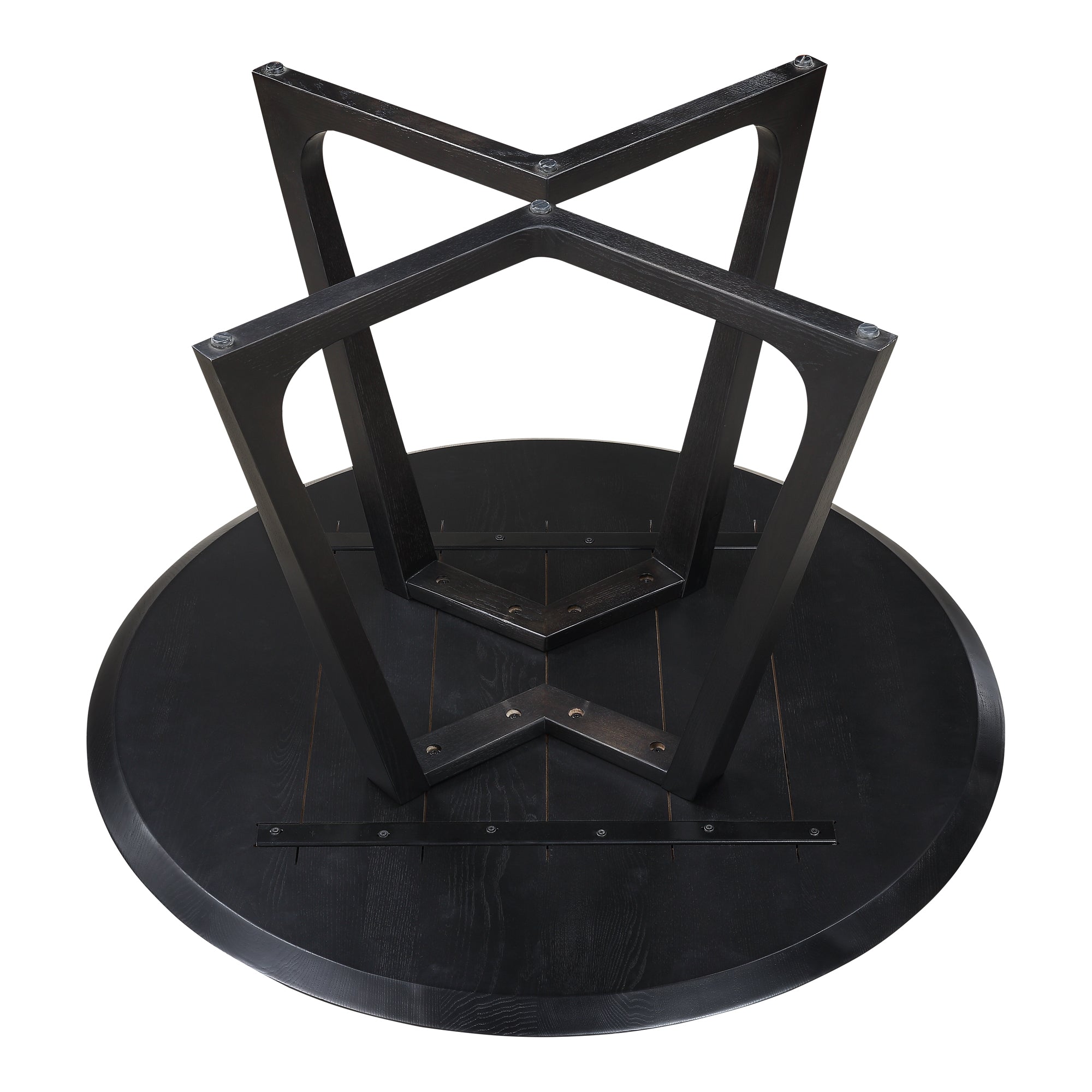 Moes Godenza Round Dining Table Black CB-1003-02-0
