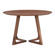 Moes Godenza Round Dining Table Walnut CB-1003-03-0