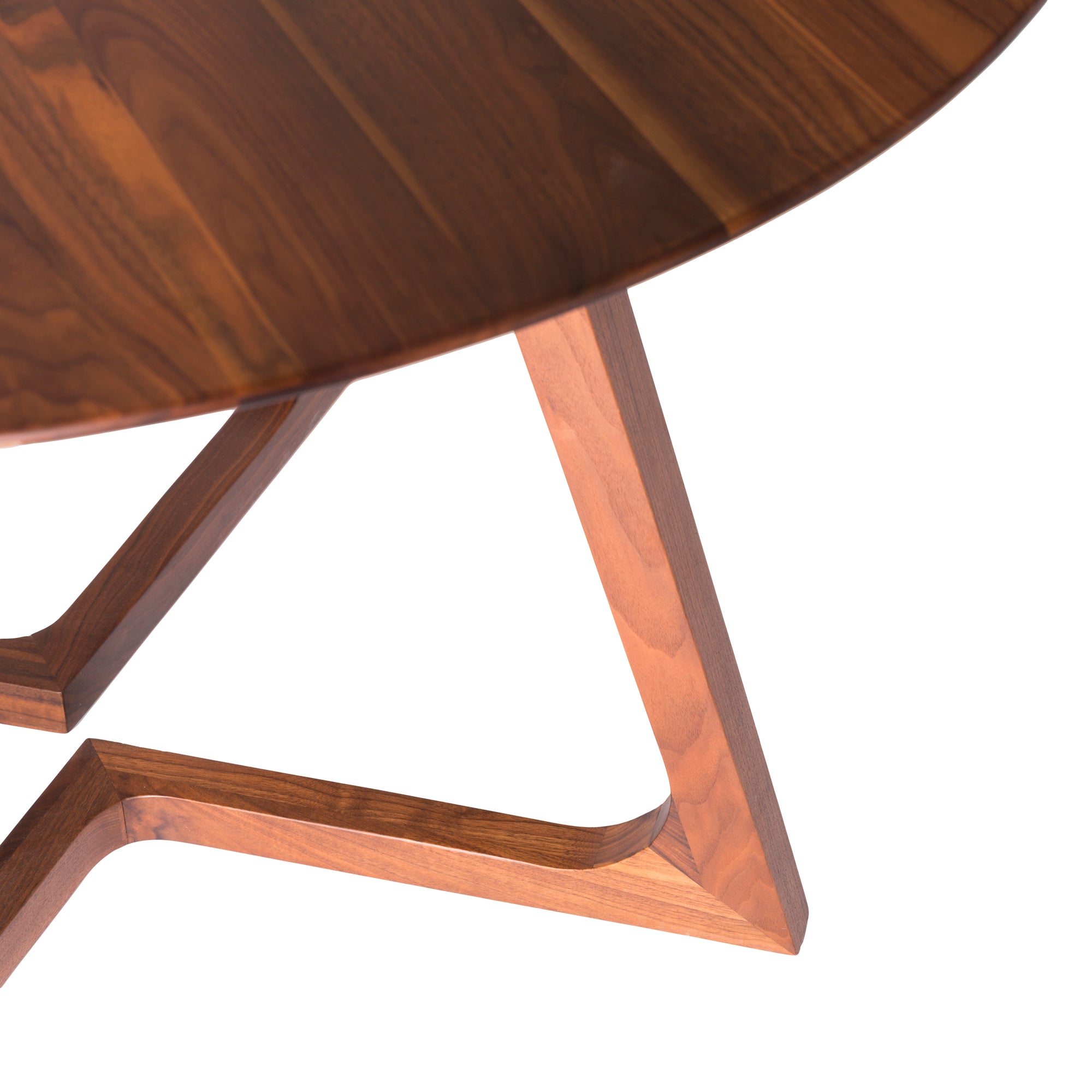 Moes Godenza Round Dining Table Walnut CB-1003-03-0