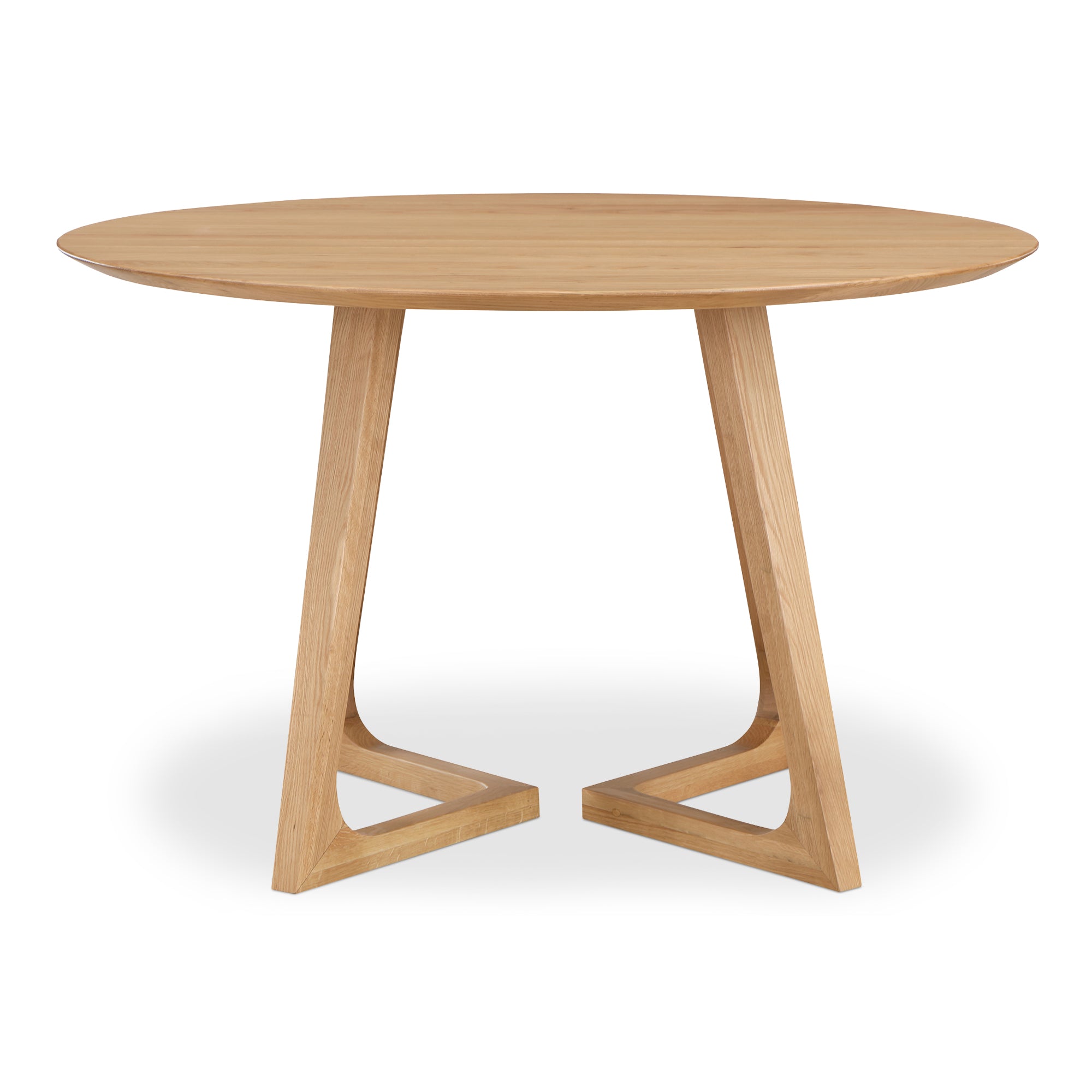Moes Godenza Round Dining Table Natural Oak CB-1003-24-0