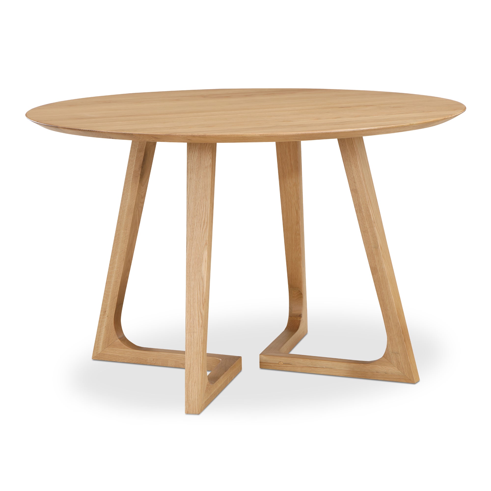Moes Godenza Round Dining Table Natural Oak CB-1003-24-0