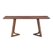 Moes Godenza Rectangular Dining Table Walnut CB-1004-03-0