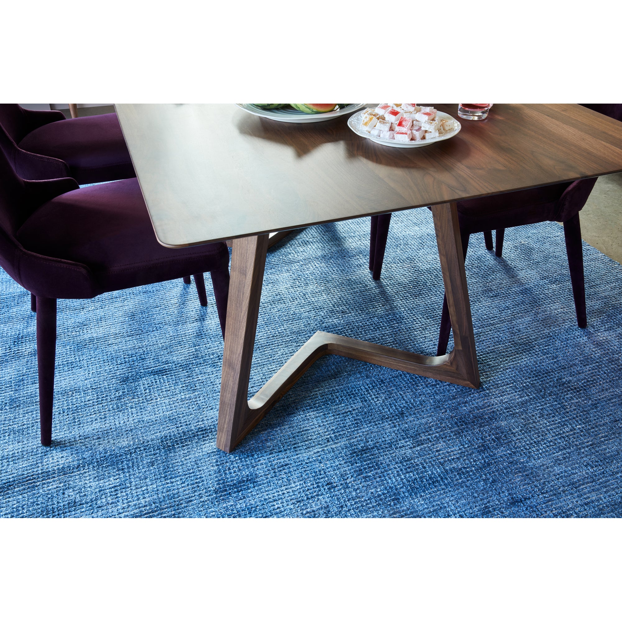 Moes Godenza Rectangular Dining Table Walnut CB-1004-03-0