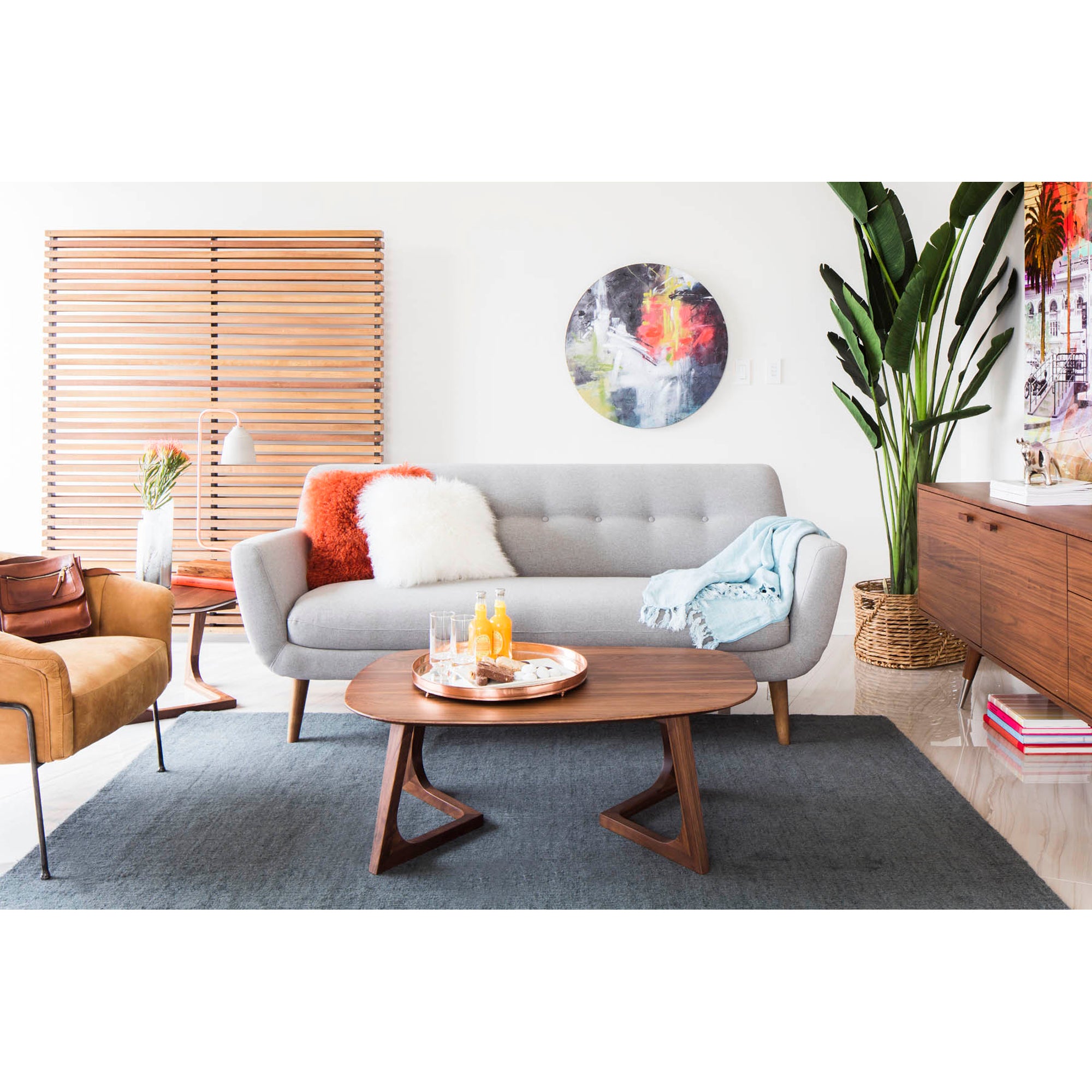 Moes Godenza Small Coffee Table Brown CB-1005-03-0