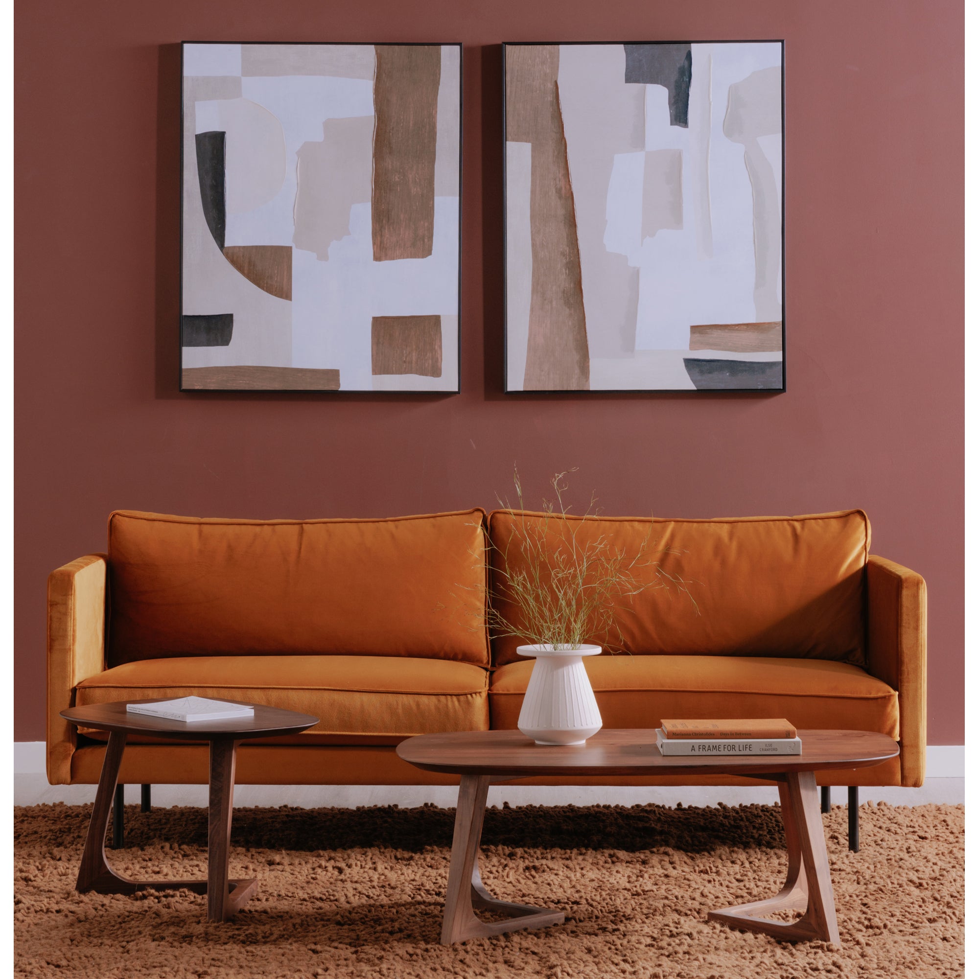 Moes Godenza Small Coffee Table Brown CB-1005-03-0